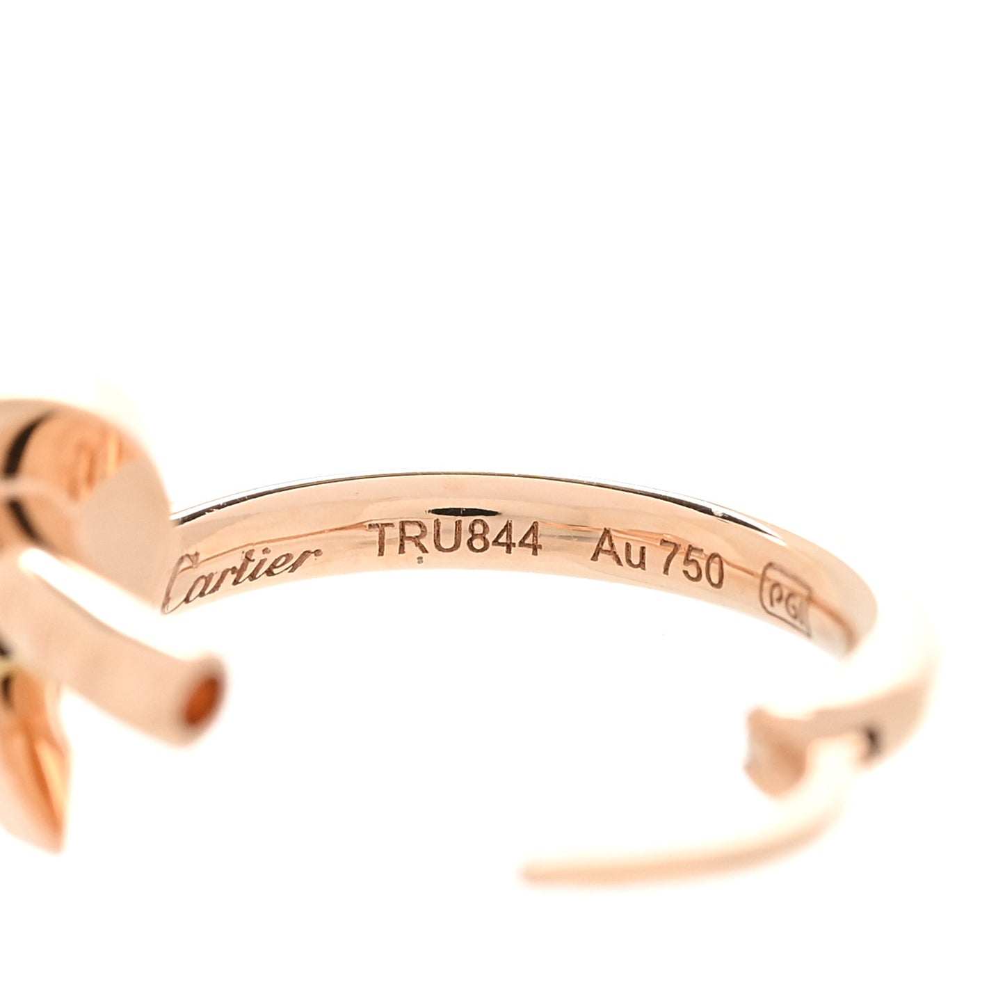 18K Pink Gold Juste Un Clou Single Hoop Earring