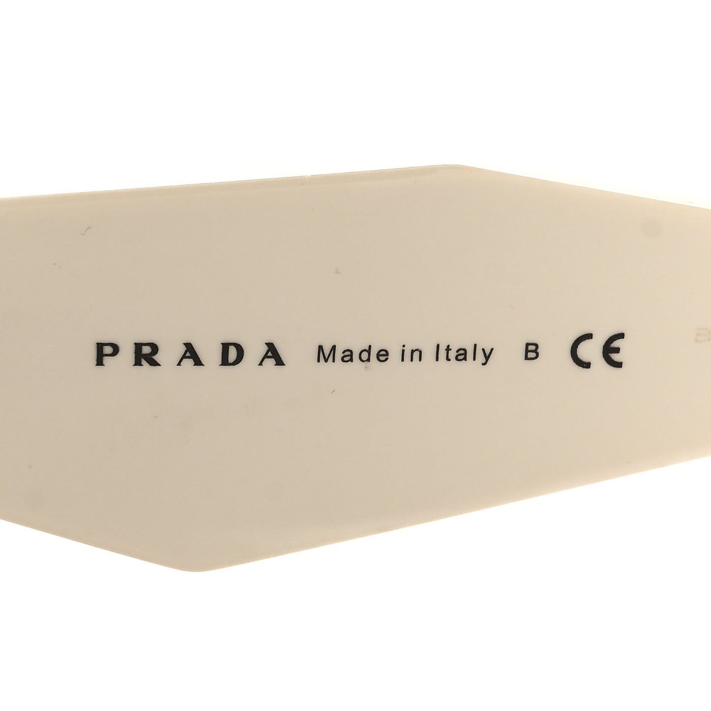 Acetate Symbole Sunglasses SPR 17W White