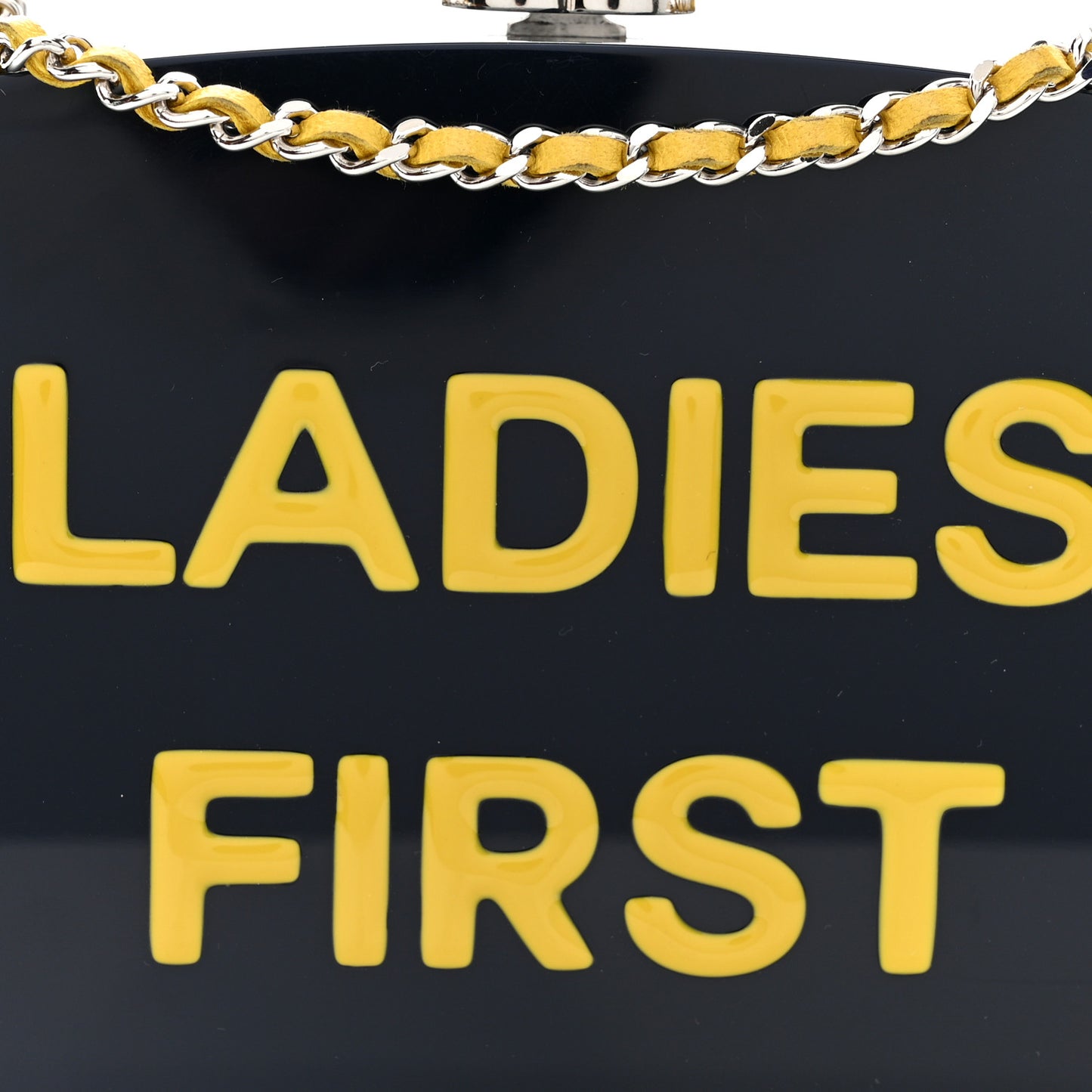 Plexiglass Evening In The Street 5x5=CC Small Clutch Dark Blue