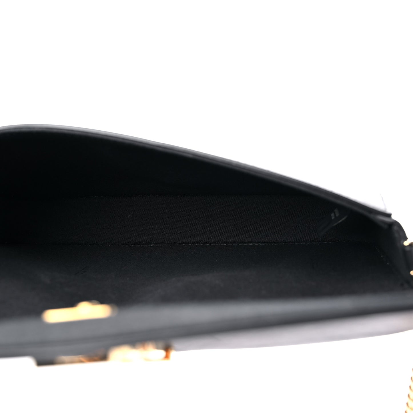 Vitello Grace Matte Fendigraphy Wallet On Chain Black