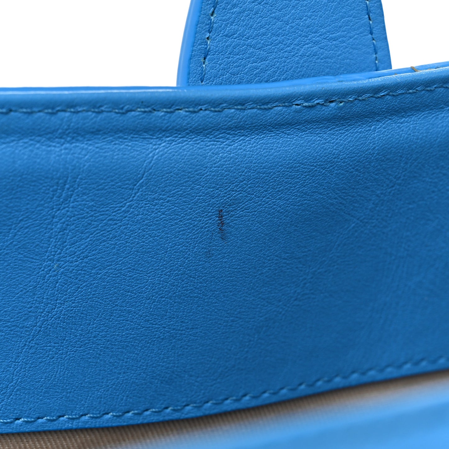 Canvas Stripe Ilse Large Shopper Tote Blue Cobalt