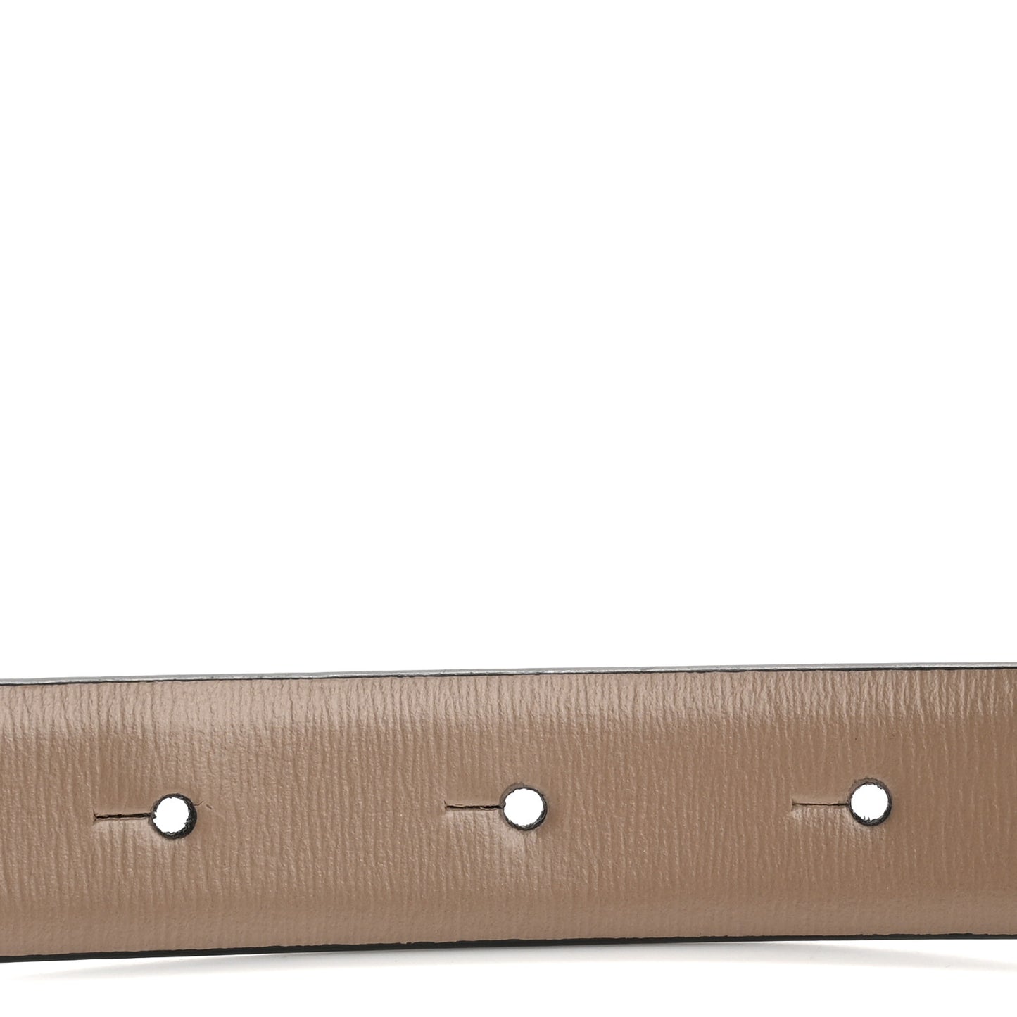 Glossy Calfskin VLogo Reversible 20mm Belt 100 40 Smokey Beige Black