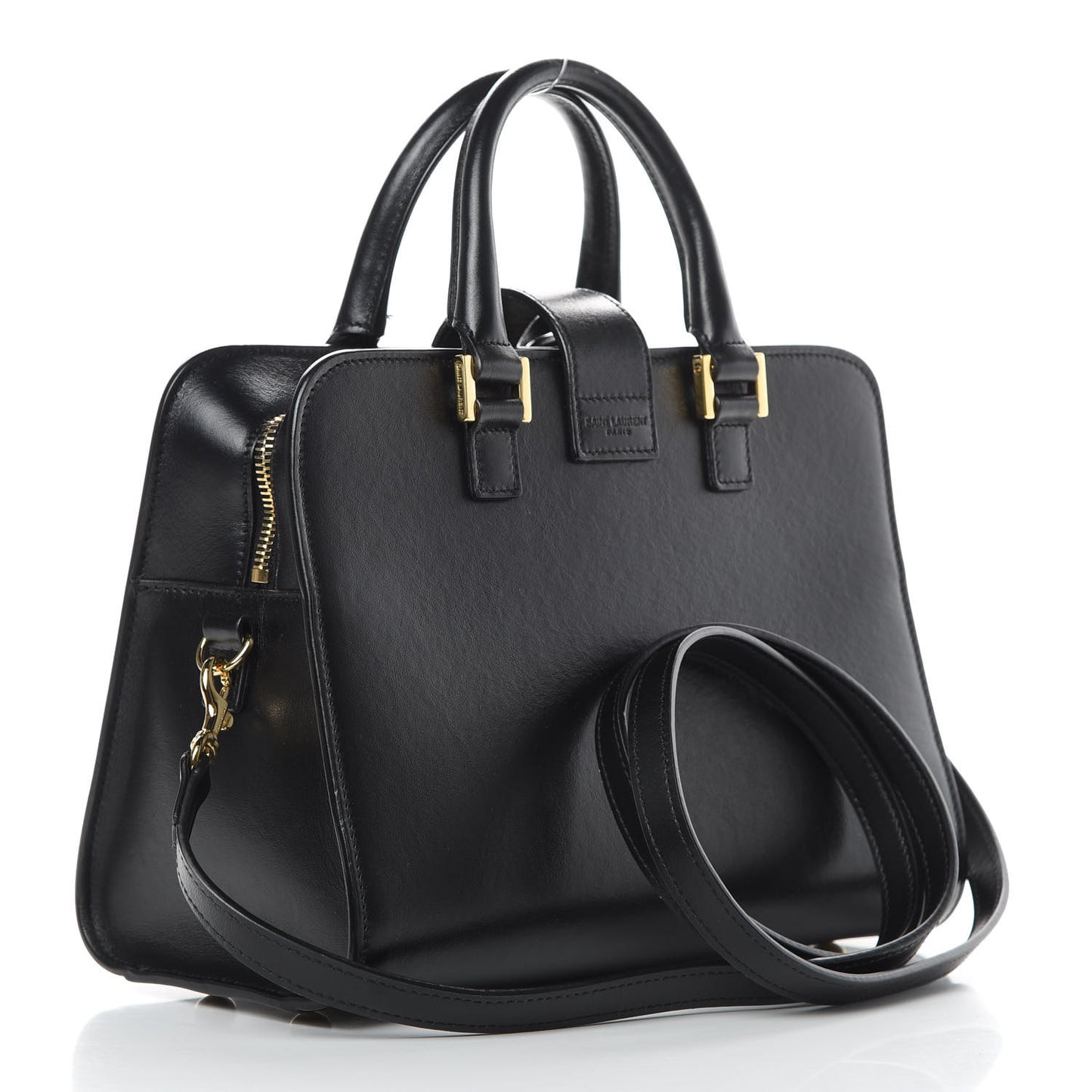 Calfskin Monogram Baby Cabas Black