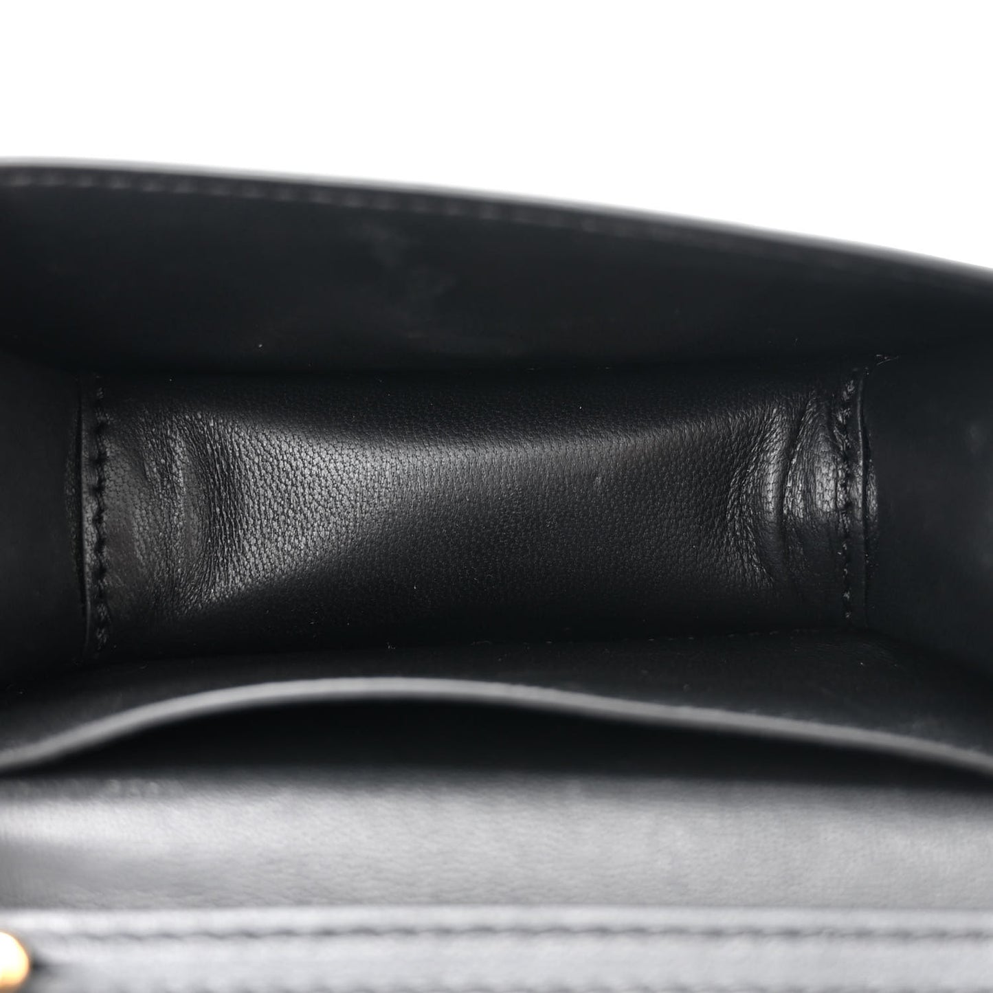 Calfskin Vlogo Micro Loco Shoulder Bag Black
