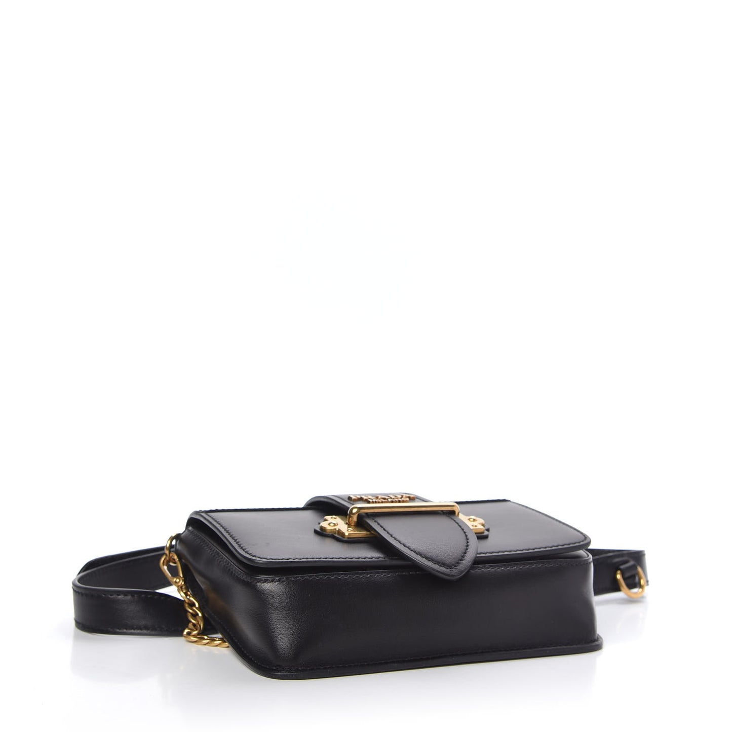Saffiano City Calf Cahier Belt Bag Black