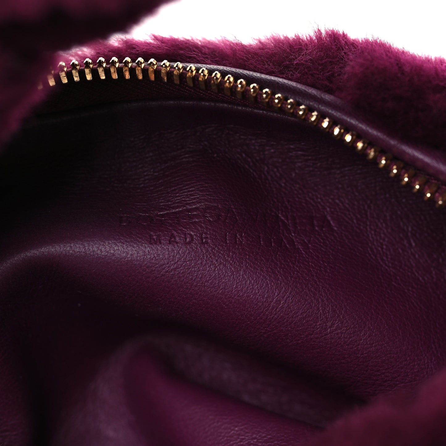 Shearling Lambskin Mini Jodie Mystic