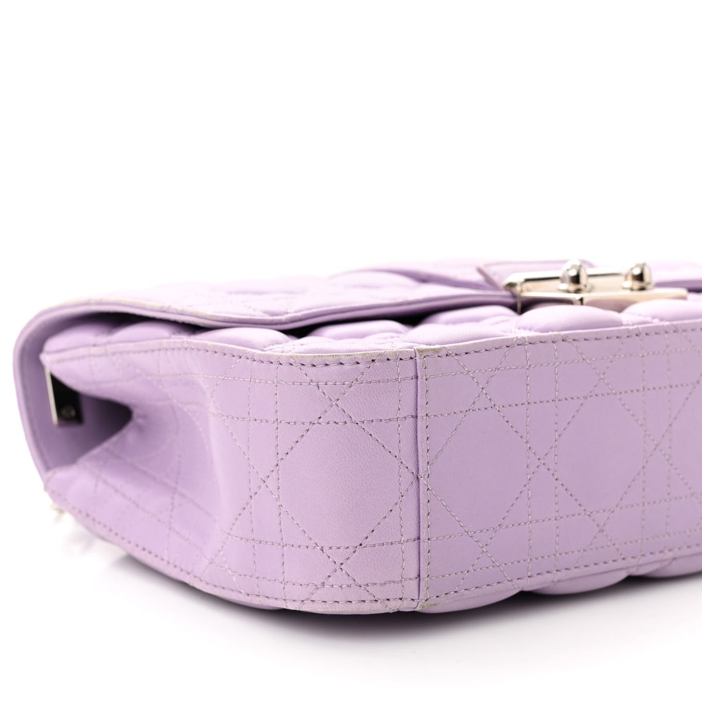 Lambskin Cannage Medium Miss Dior Flap Lilac