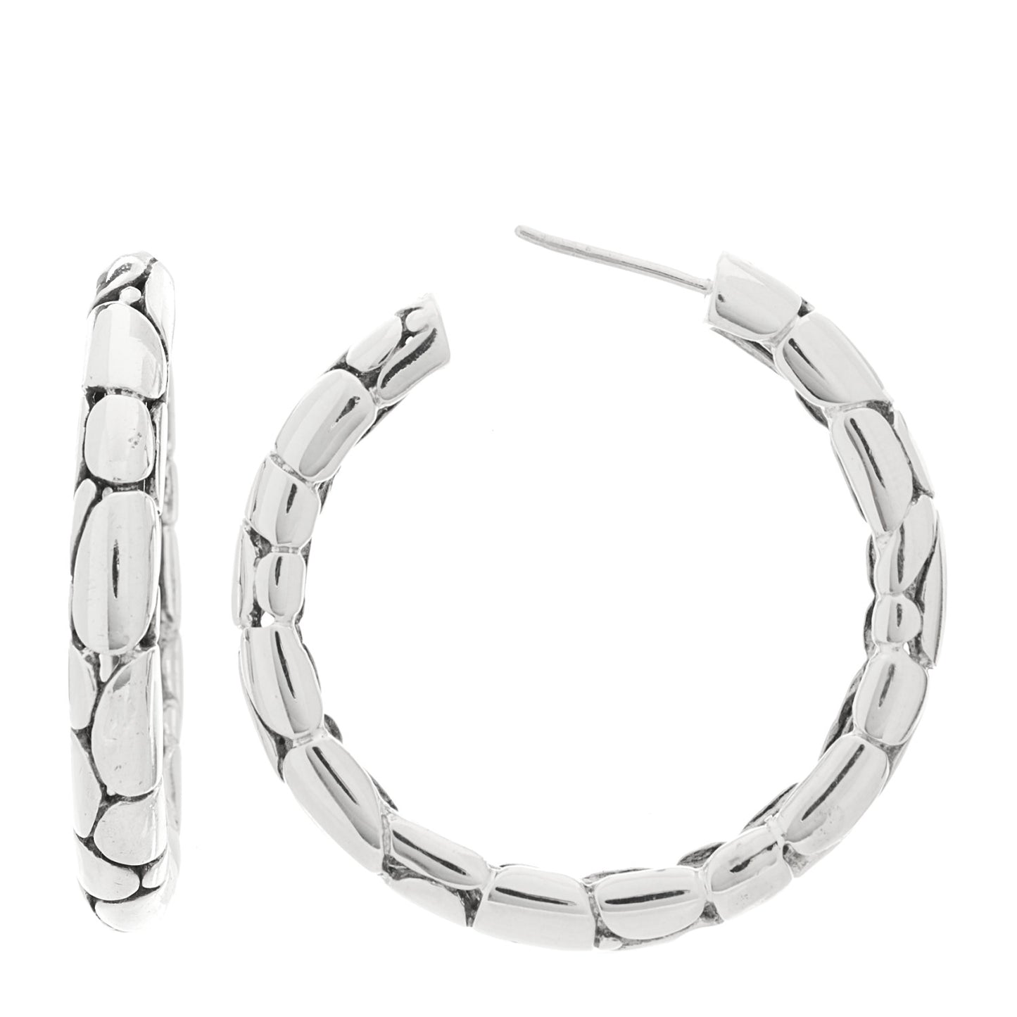 Sterling Silver Kali Hoop Earrings