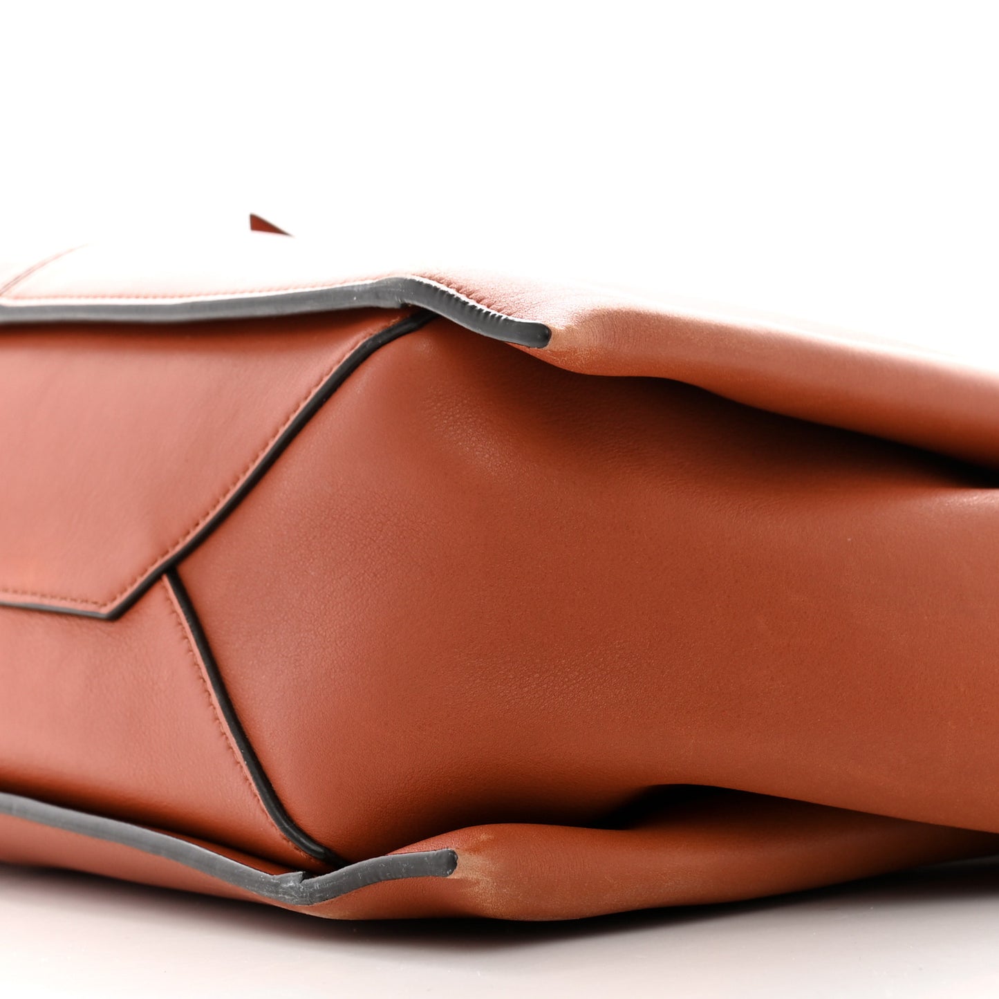 Calfskin Medium Tri-Fold Bag Brick