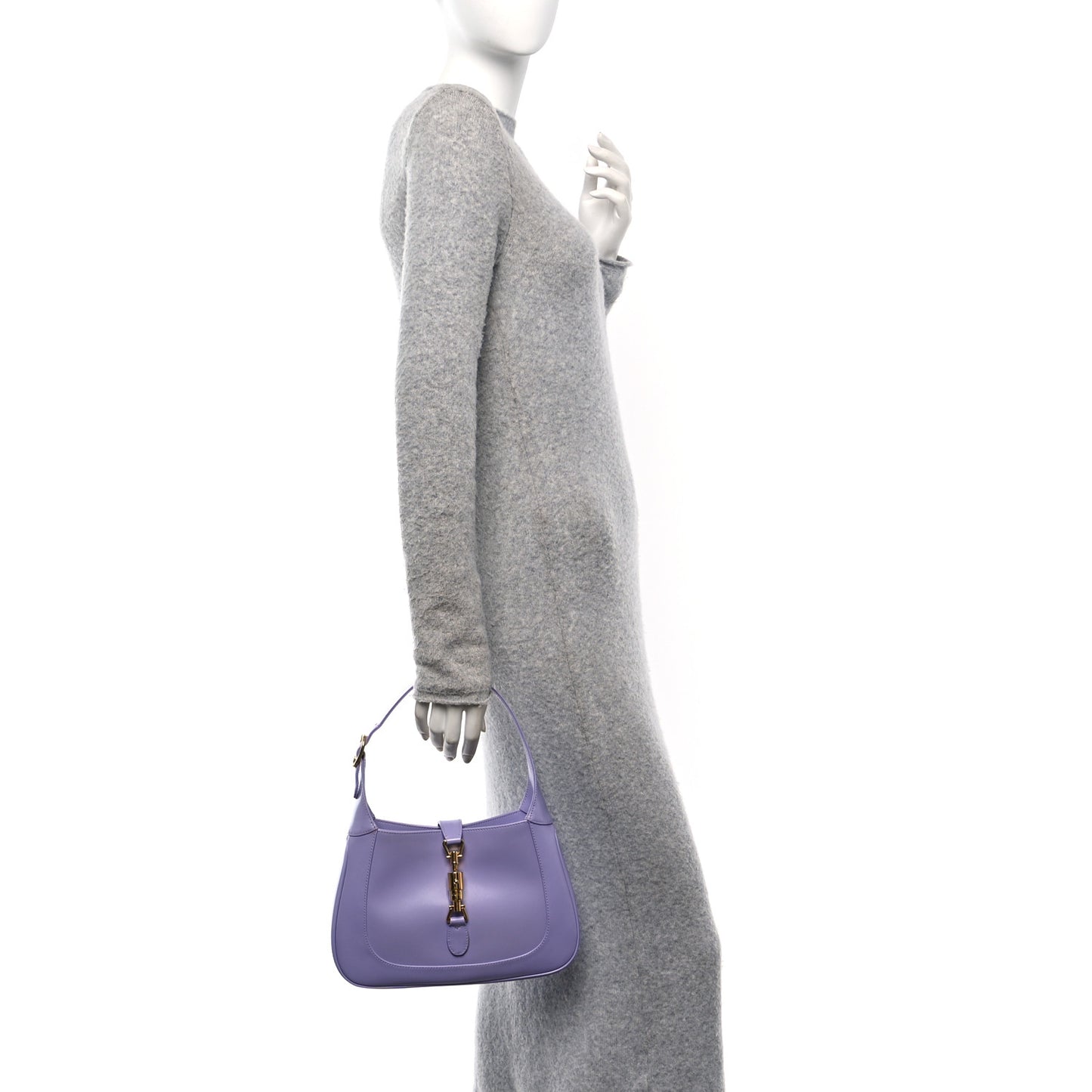 Boarded Dyana Lux Calfskin Small Jackie 1961 Hobo Lapis