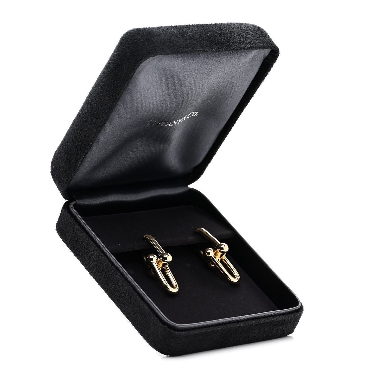 18K Yellow Gold Large HardWear Link Earrings