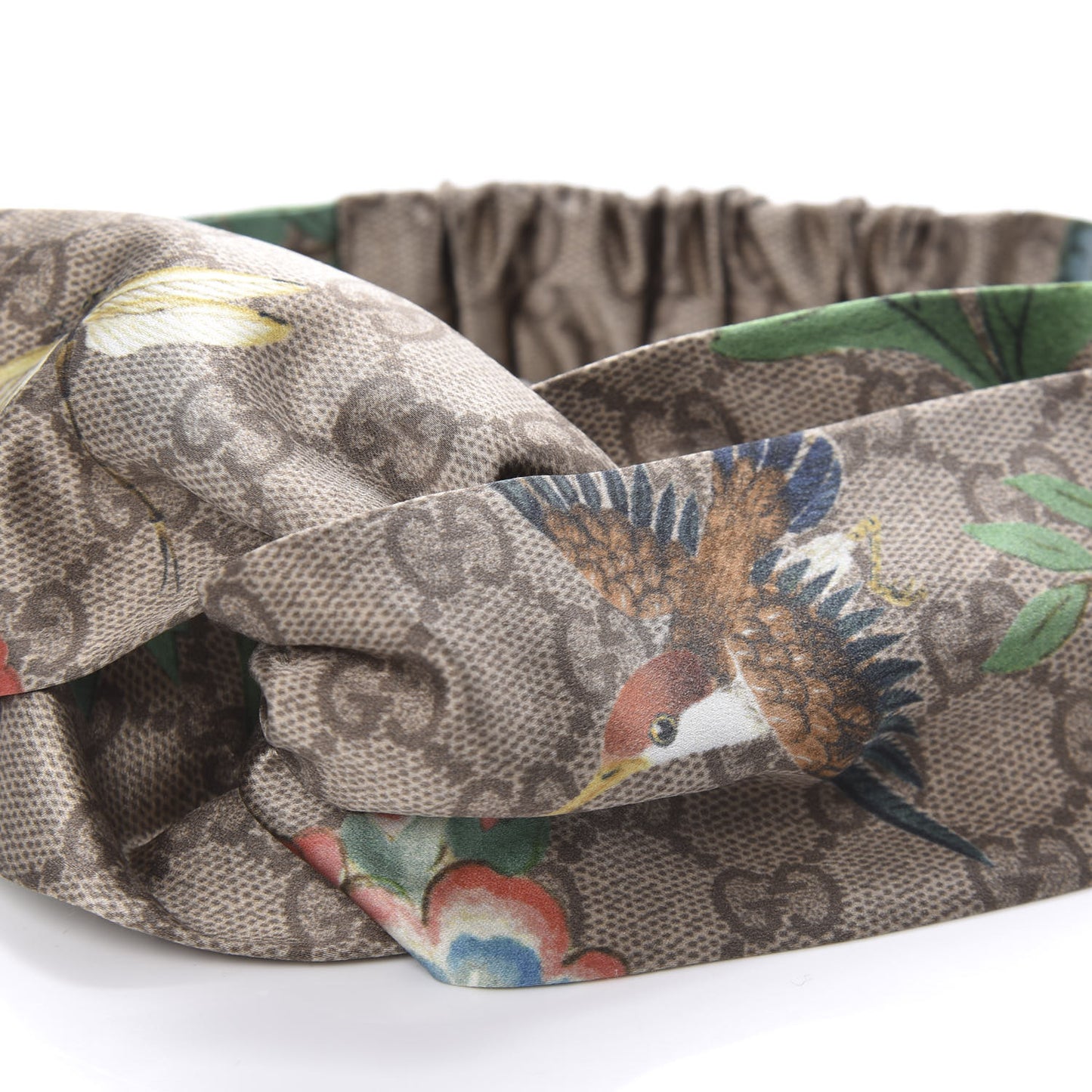 Silk Monogram Tian Print Tiana Duchesse Headband