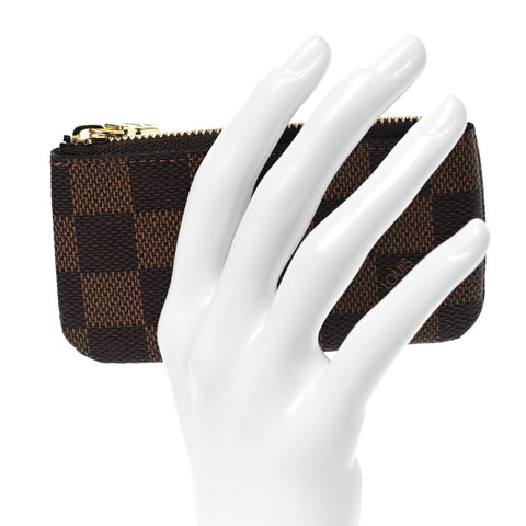 Damier Ebene Key Pouch