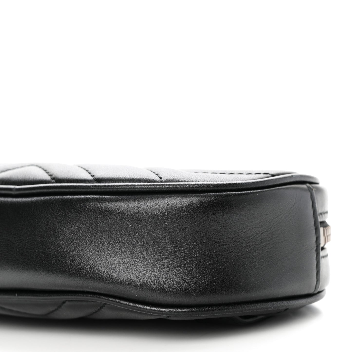 Calfskin Matelasse GG Marmont Belt Bag 75 30 Black