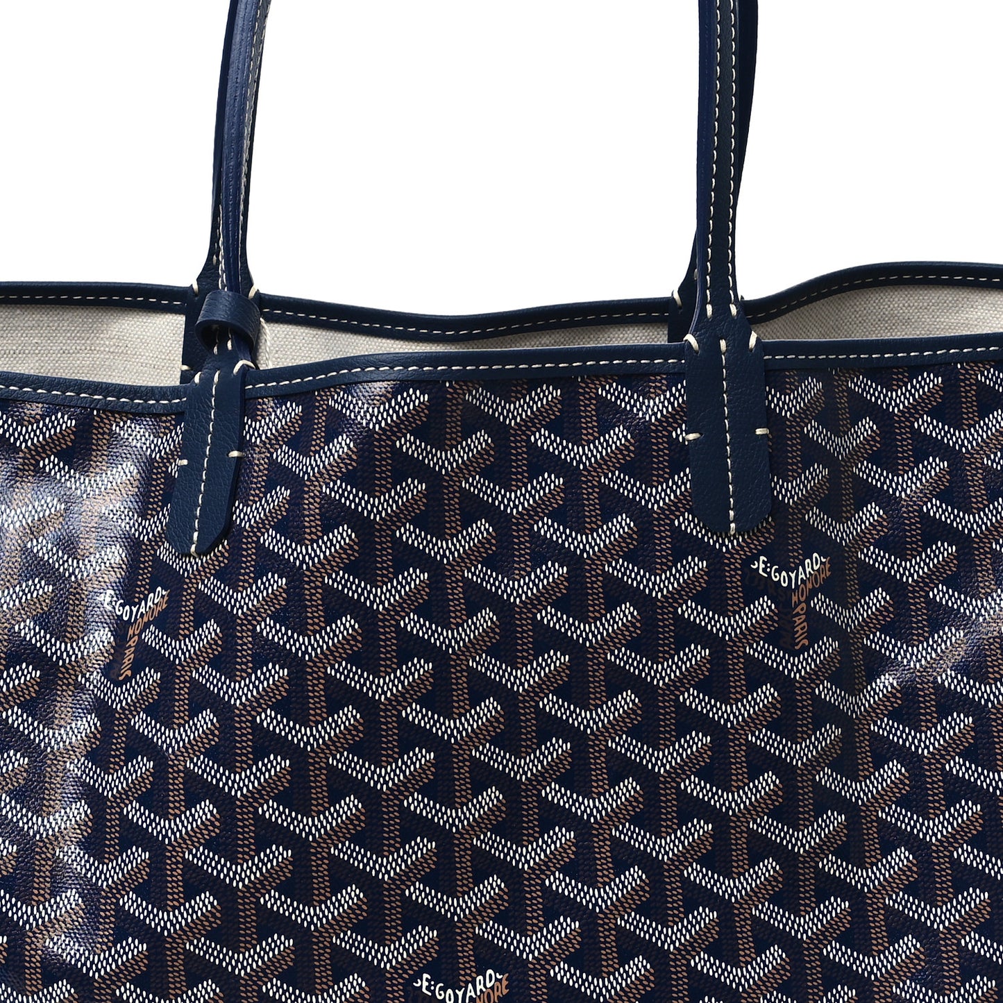 Goyardine Saint Louis PM Navy