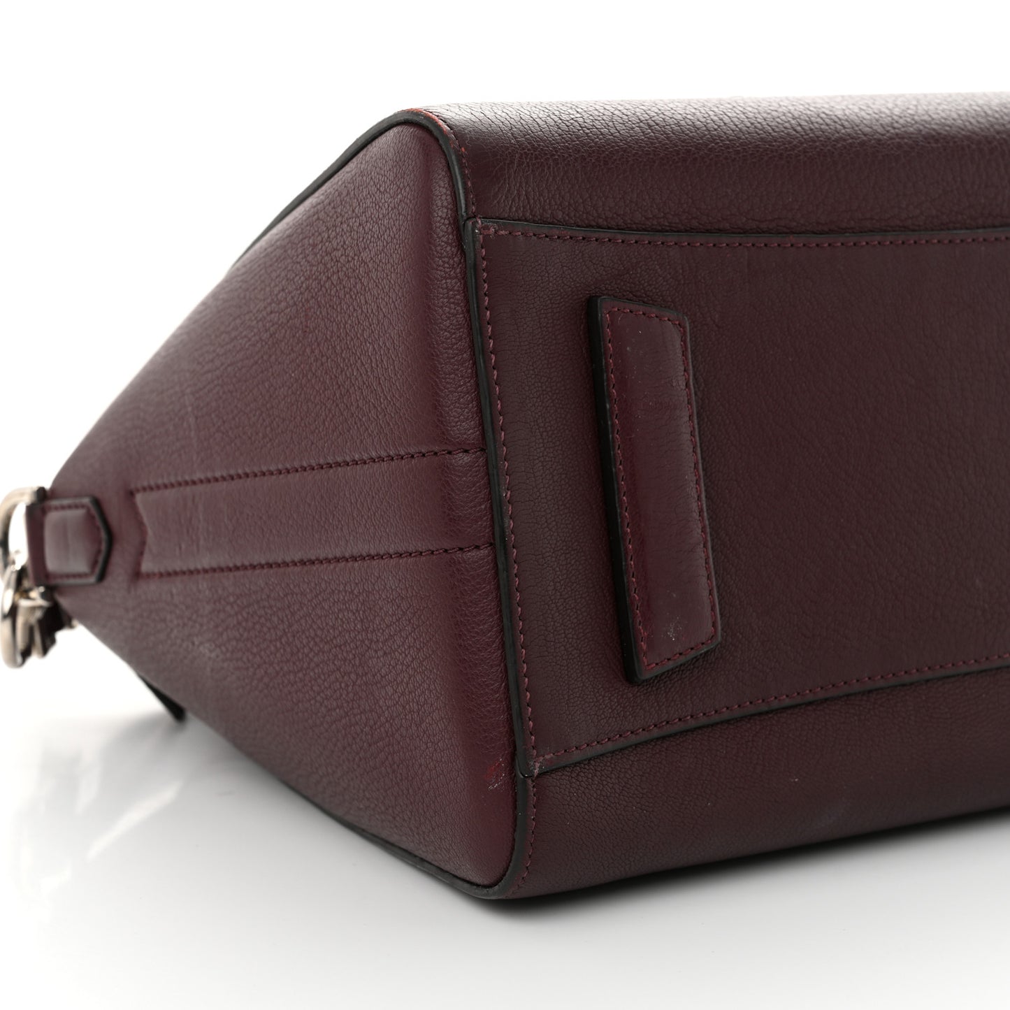 Sugar Goatskin Medium Antigona Oxblood