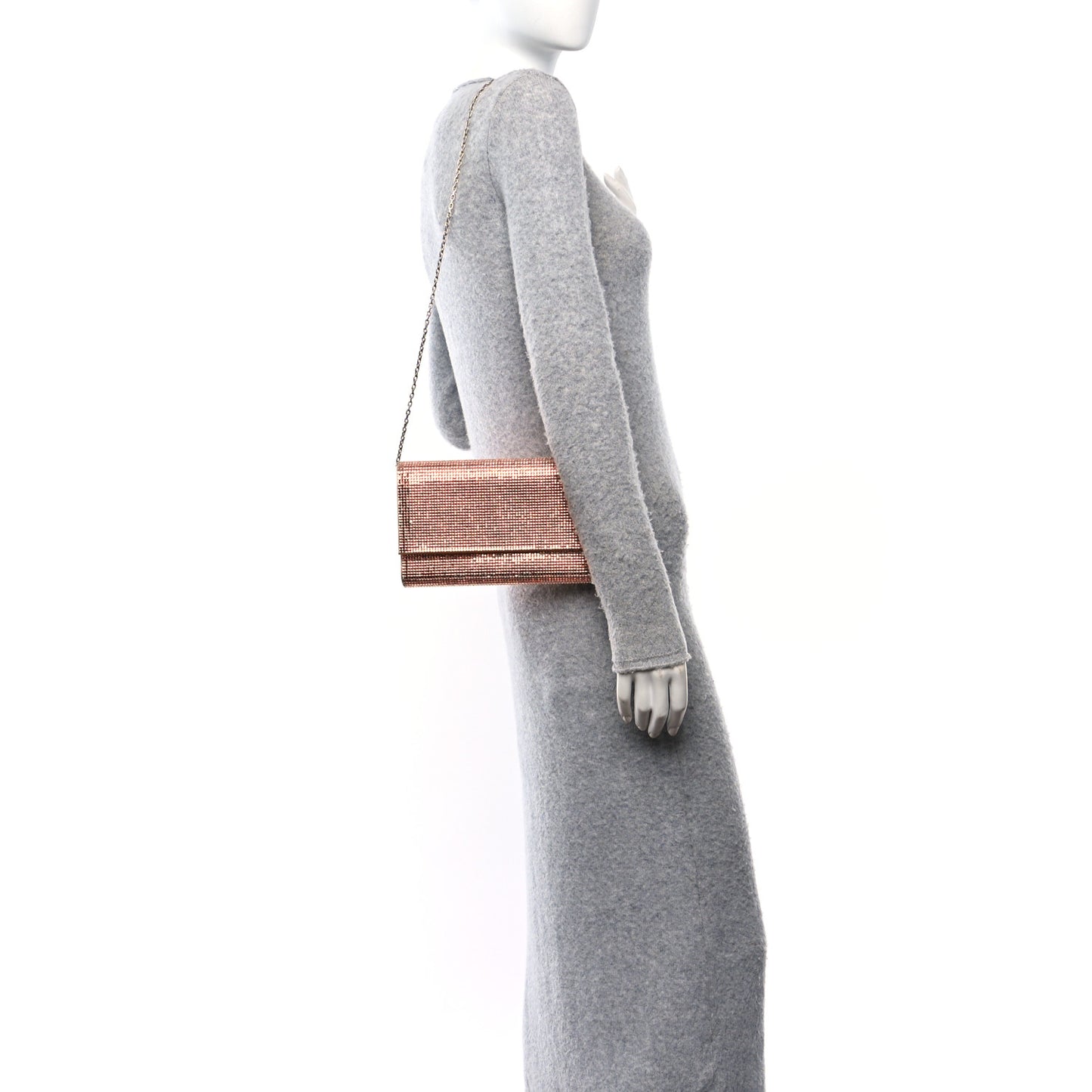 Swarovski Crystal Fizzoni Clutch Champagne Procescco