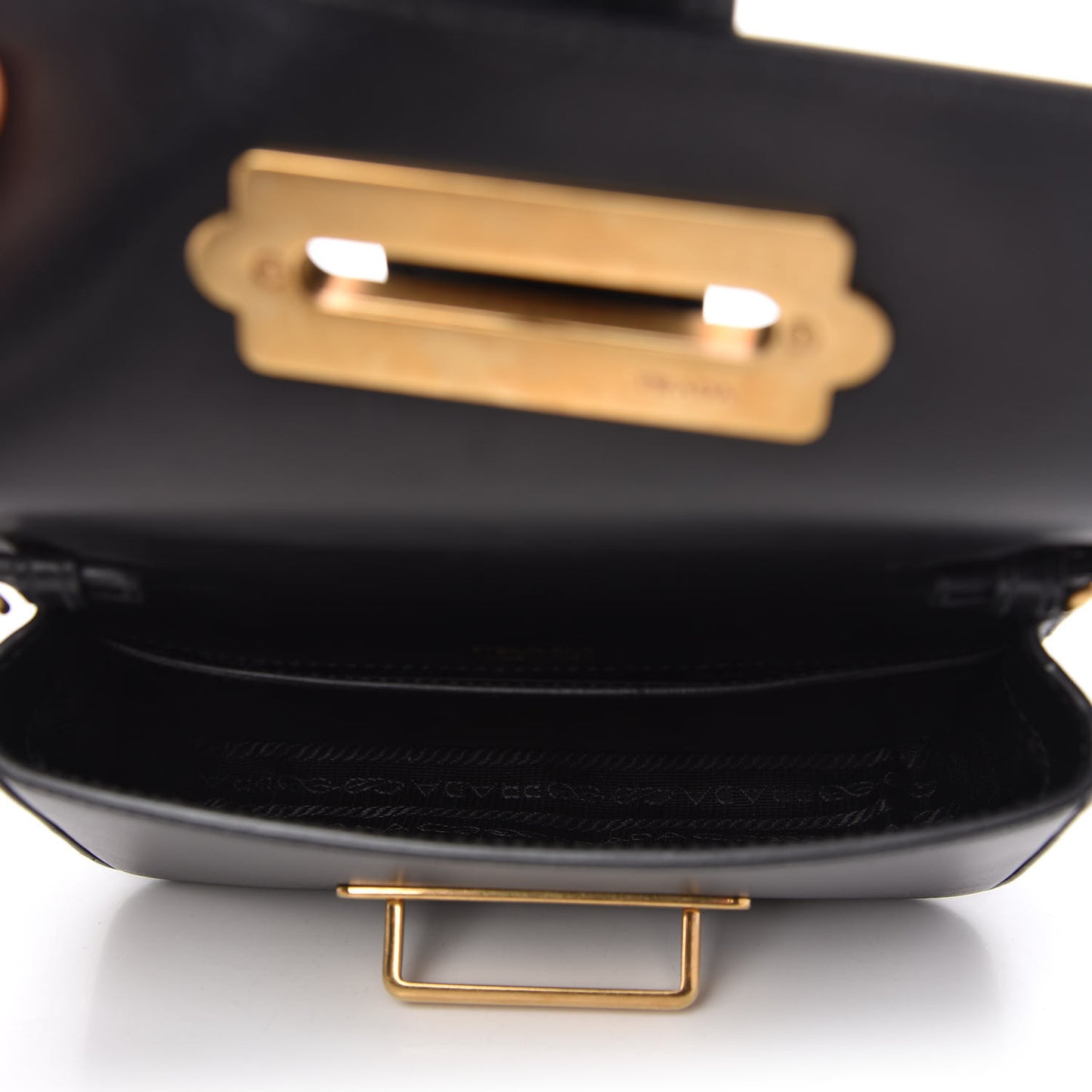 Saffiano City Calf Cahier Belt Bag Black