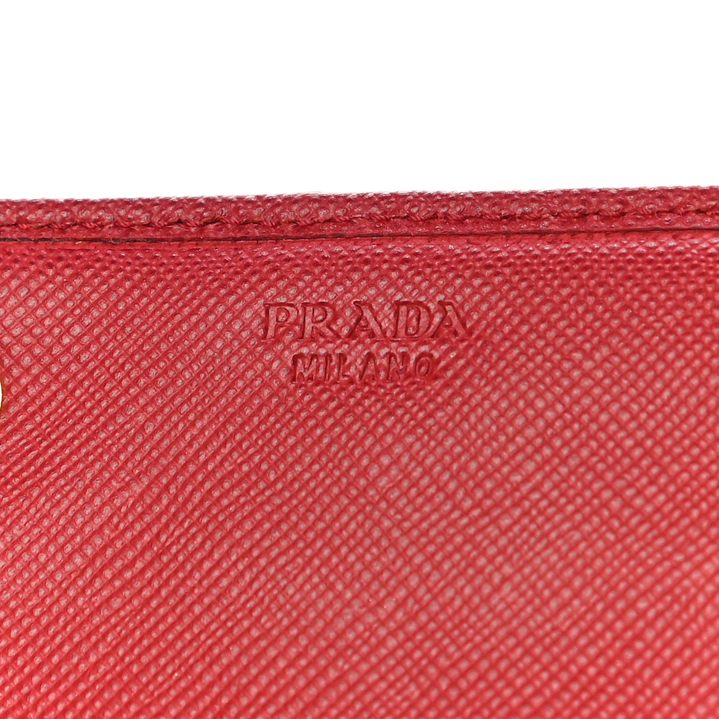 Saffiano Fiocco Bow Continental Wallet Fuoco