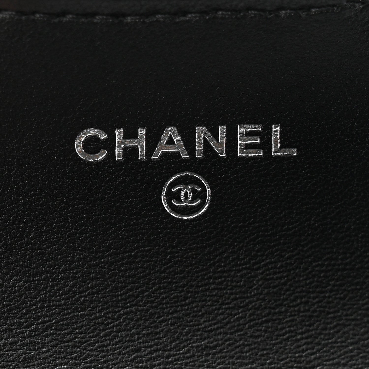 Chanel Lambskin Quilted Flap Card Holder Wallet So Black 6 of 10