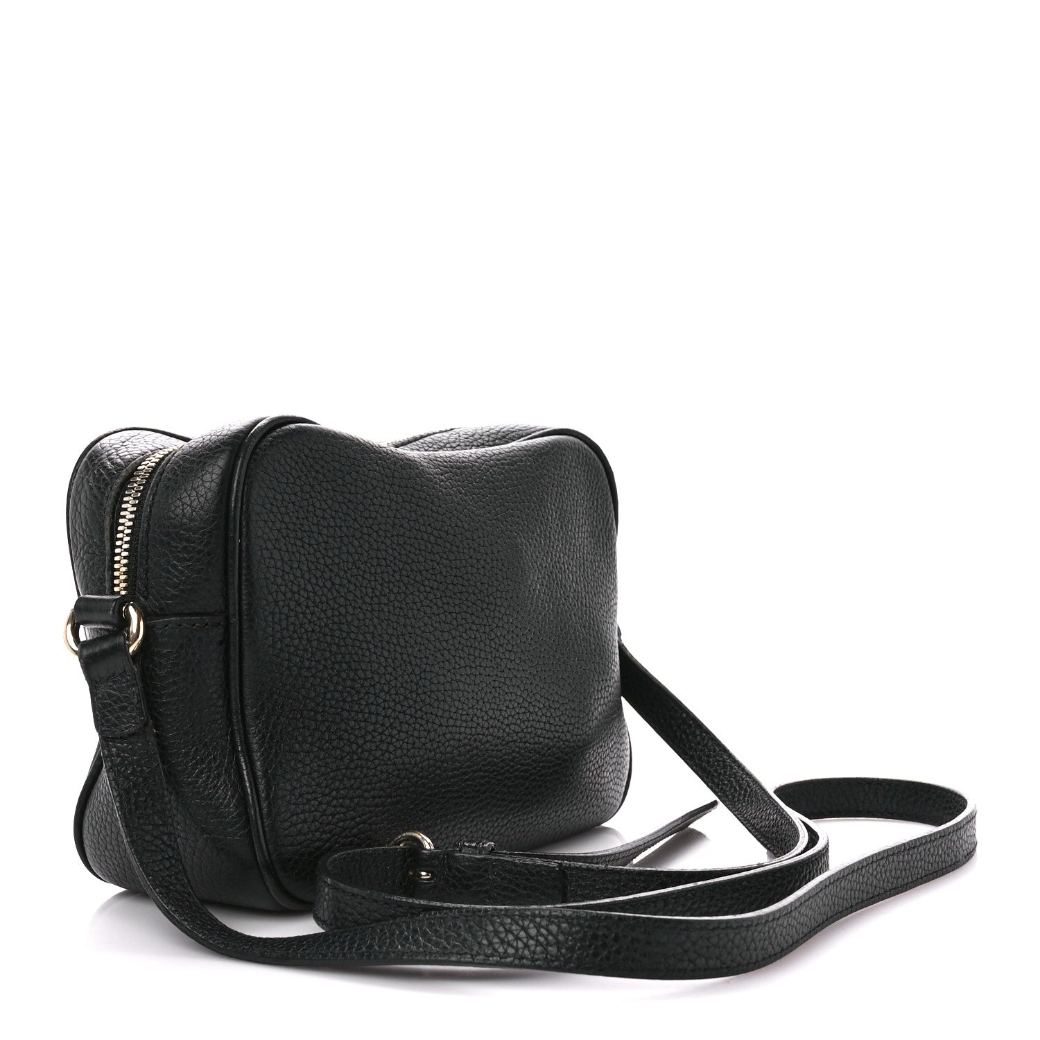 Gucci Pebbled Calfskin Small Soho Disco Bag Black 3 of 13