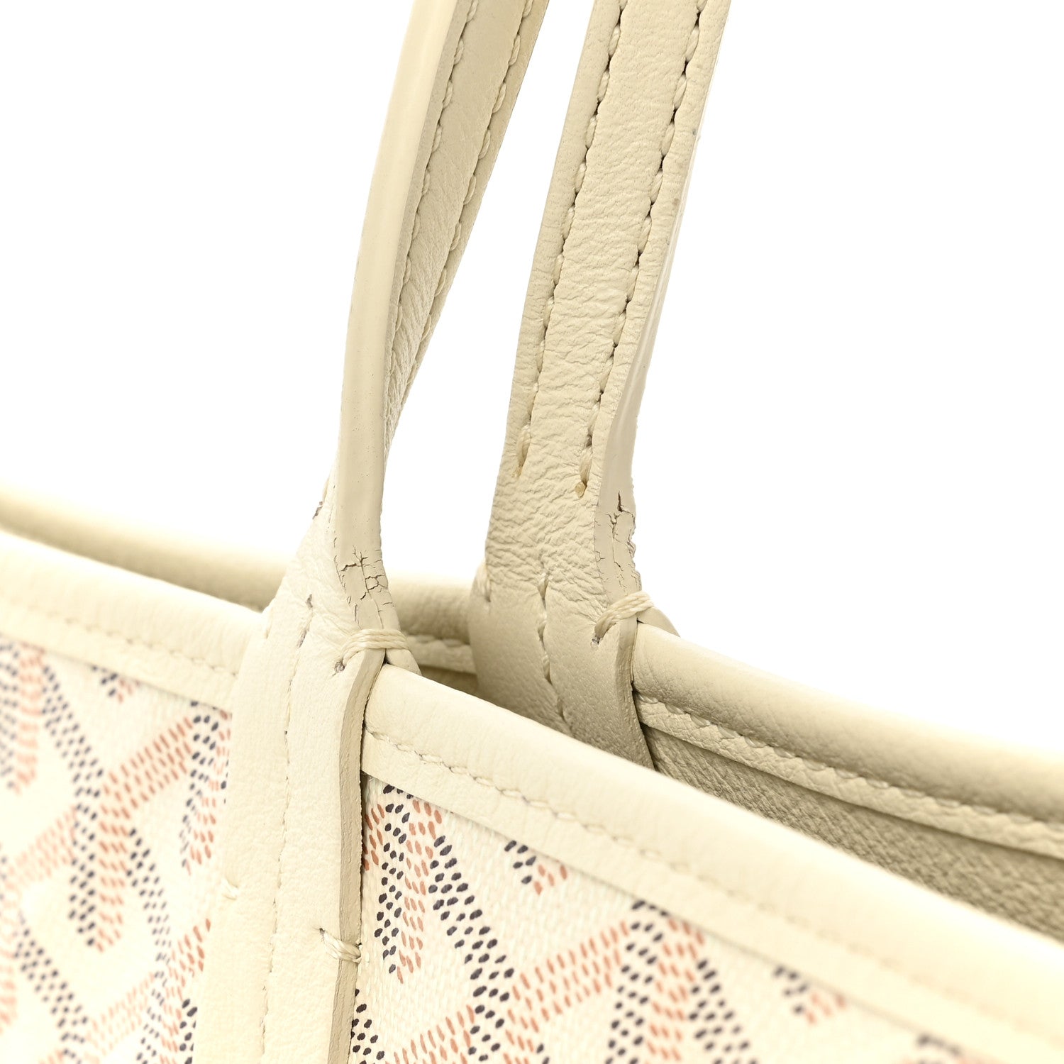 Goyard Goyardine Embroidered Seahorse Reversible Anjou PM Sand 14 of 14