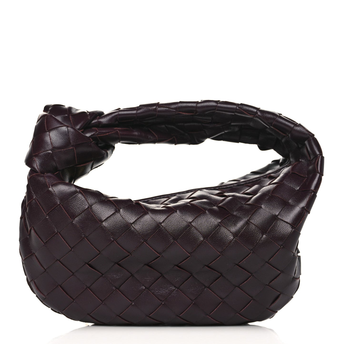 Nappa Intrecciato Mini Jodie Ebano