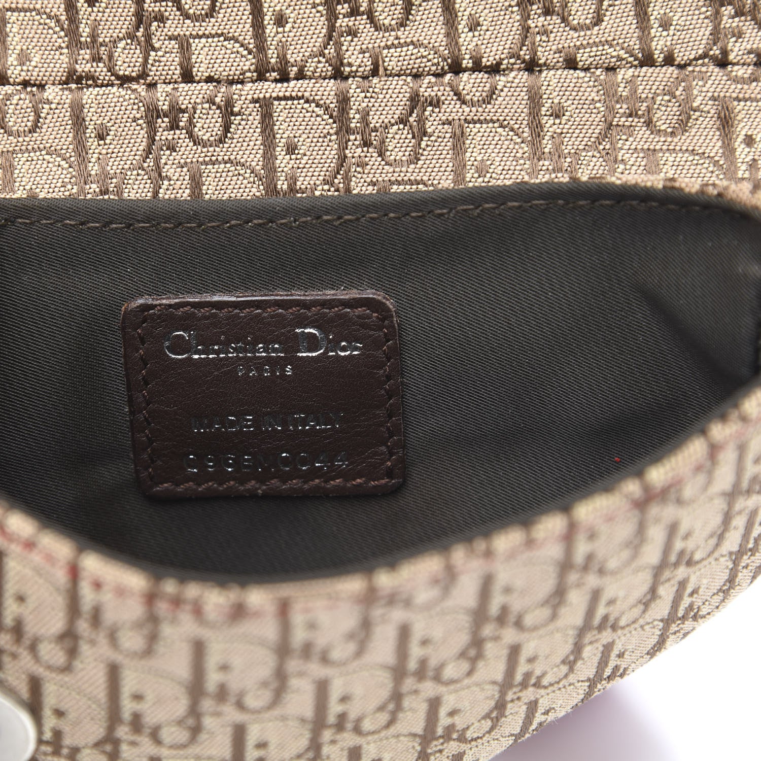 Christian Dior Monogram Rasta Saddle Belt Bag Beige 6 of 7