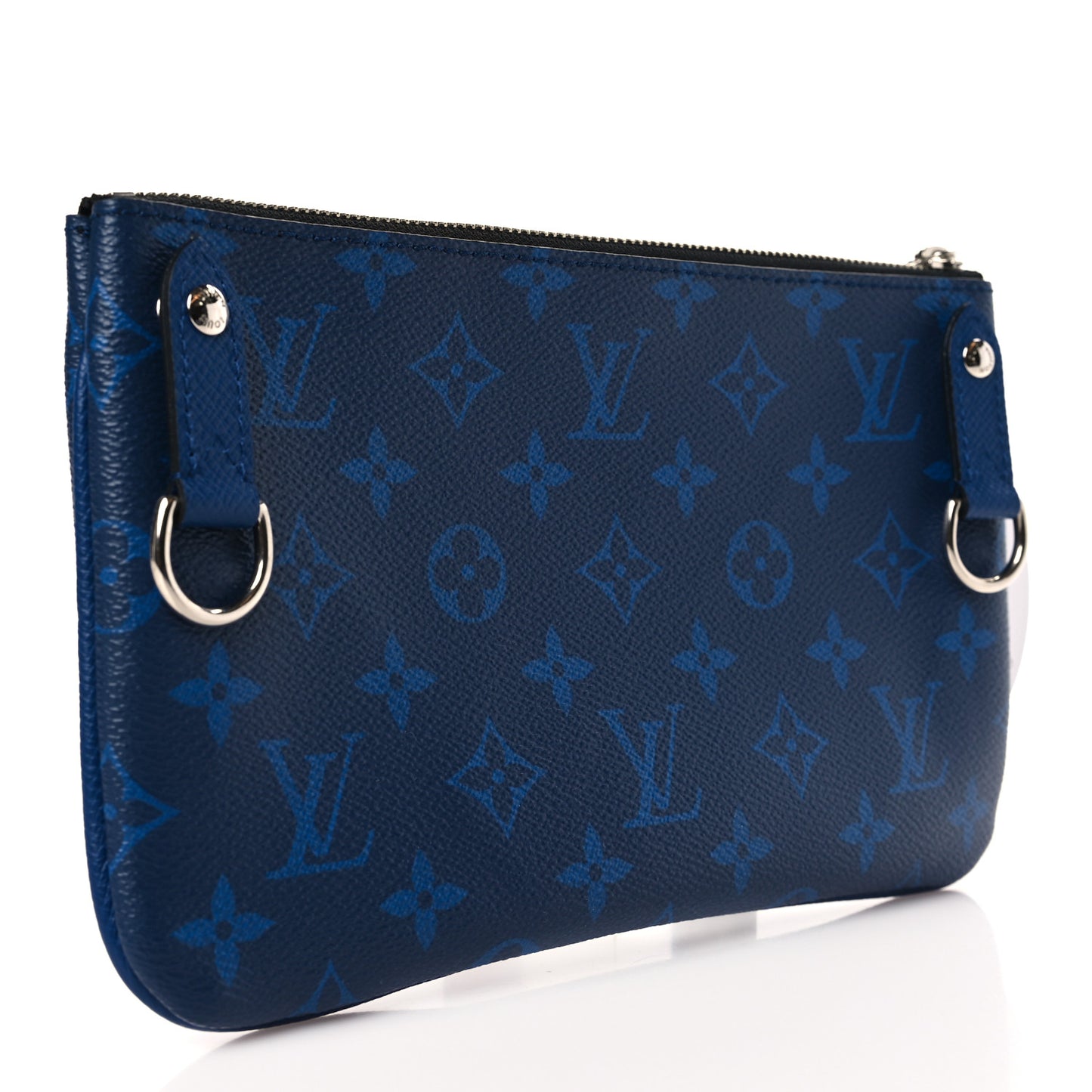 Taigarama Trio Messenger Small Pochette Cobalt