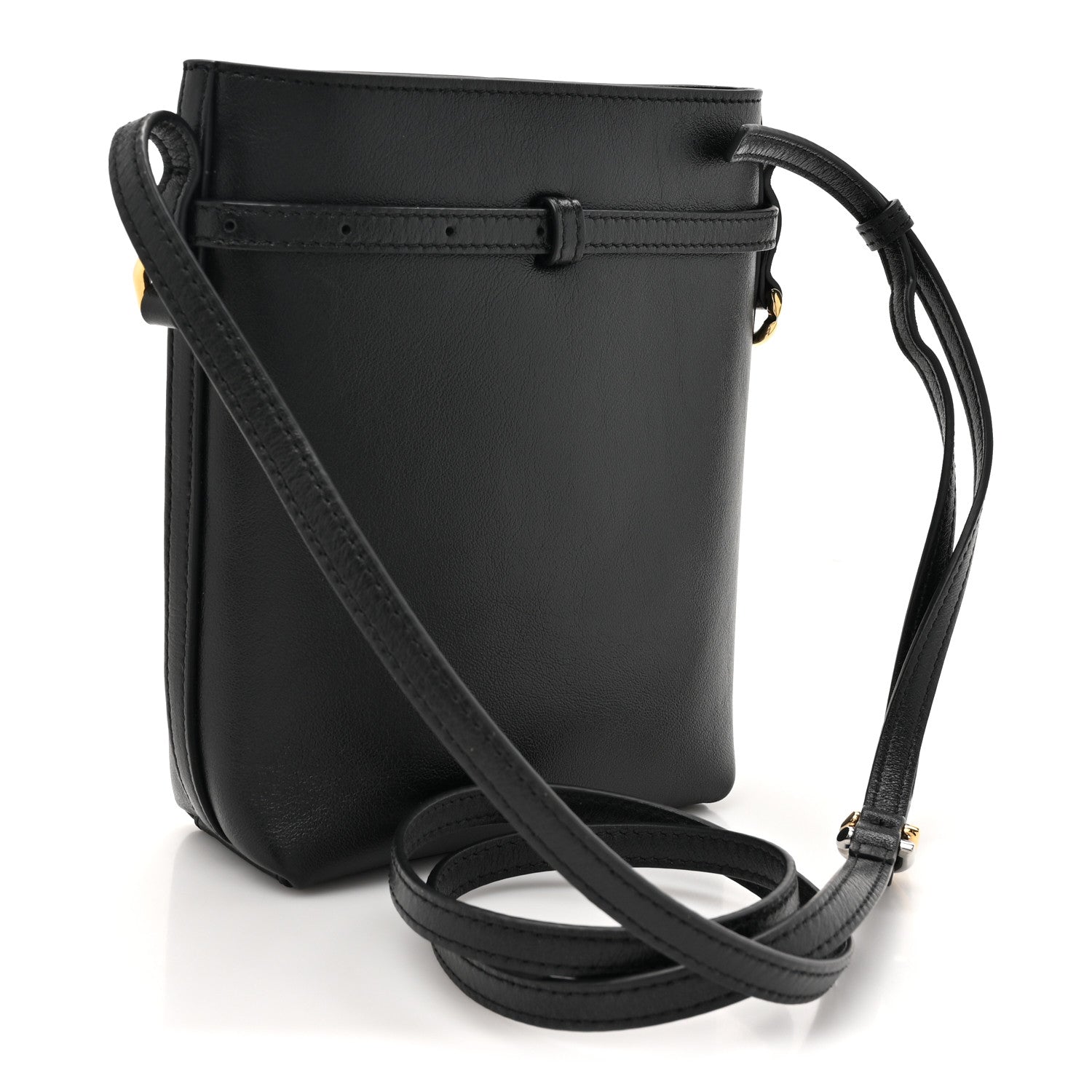 Givenchy Calfskin Voyou Phone Crossbody Pouch Black 3 of 10