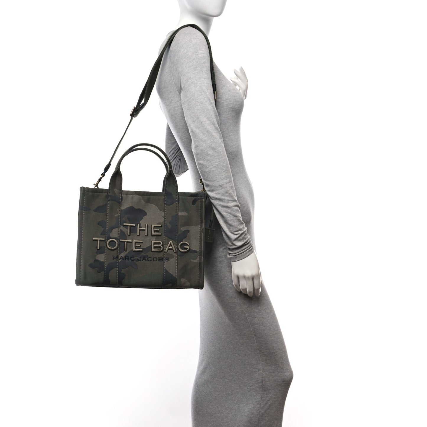 Canvas Camouflage Medium The Tote Bag Khaki