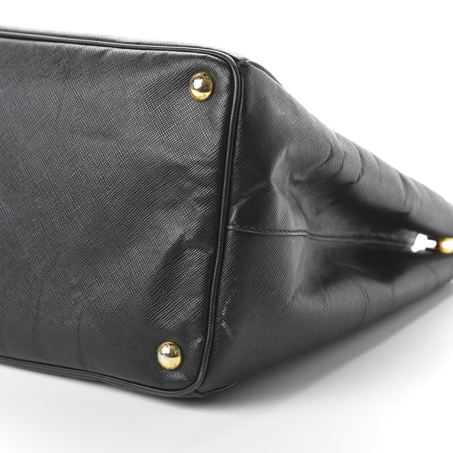 Prada Saffiano Lux Large Tote Black 7 of 11