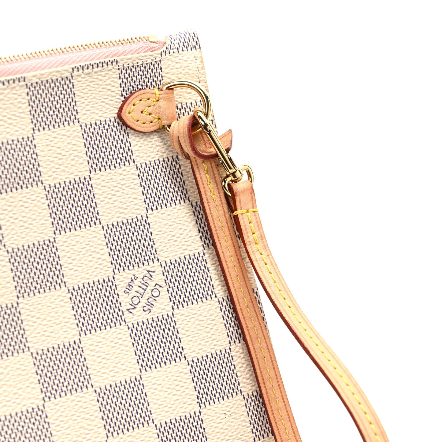 Damier Azur Neverfull MM GM Pochette Rose Ballerine