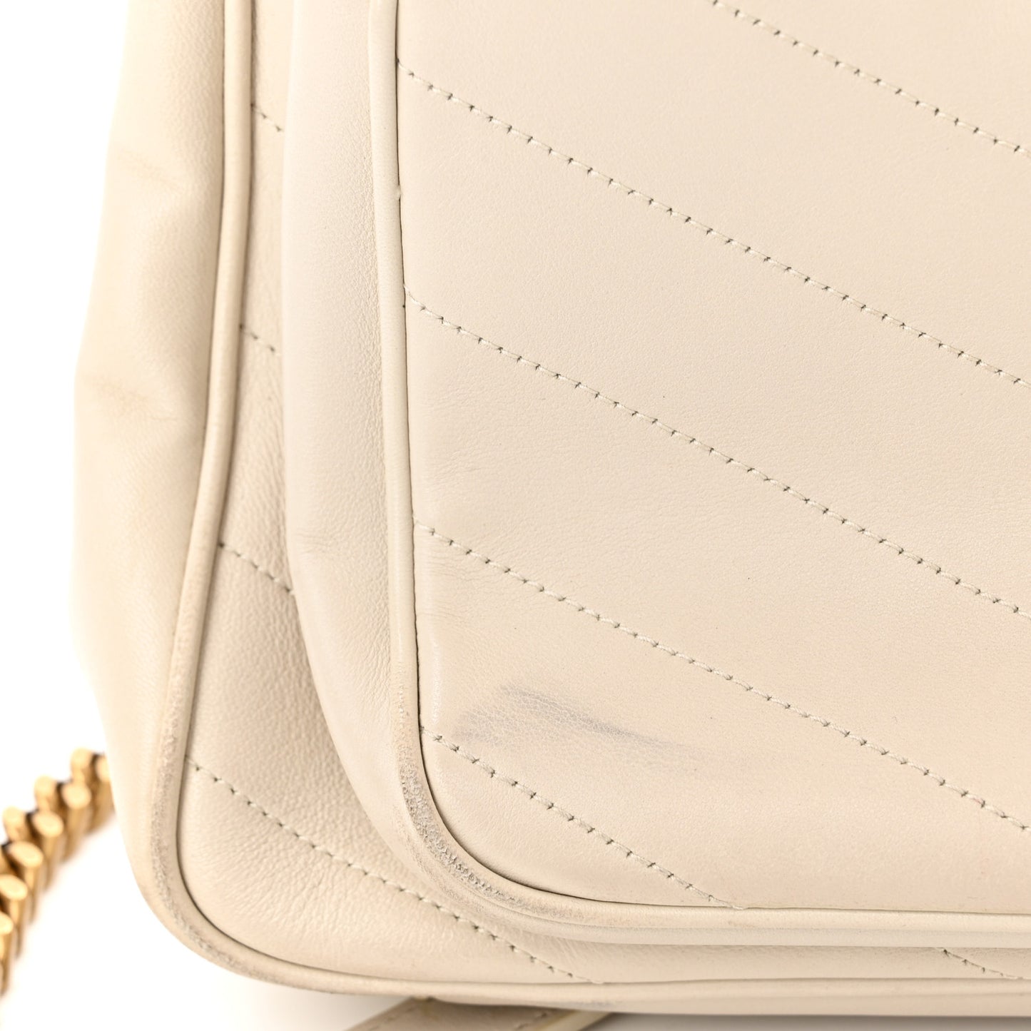 Lambskin Matelasse Monogram Medium Niki Chain Satchel Nude Powder