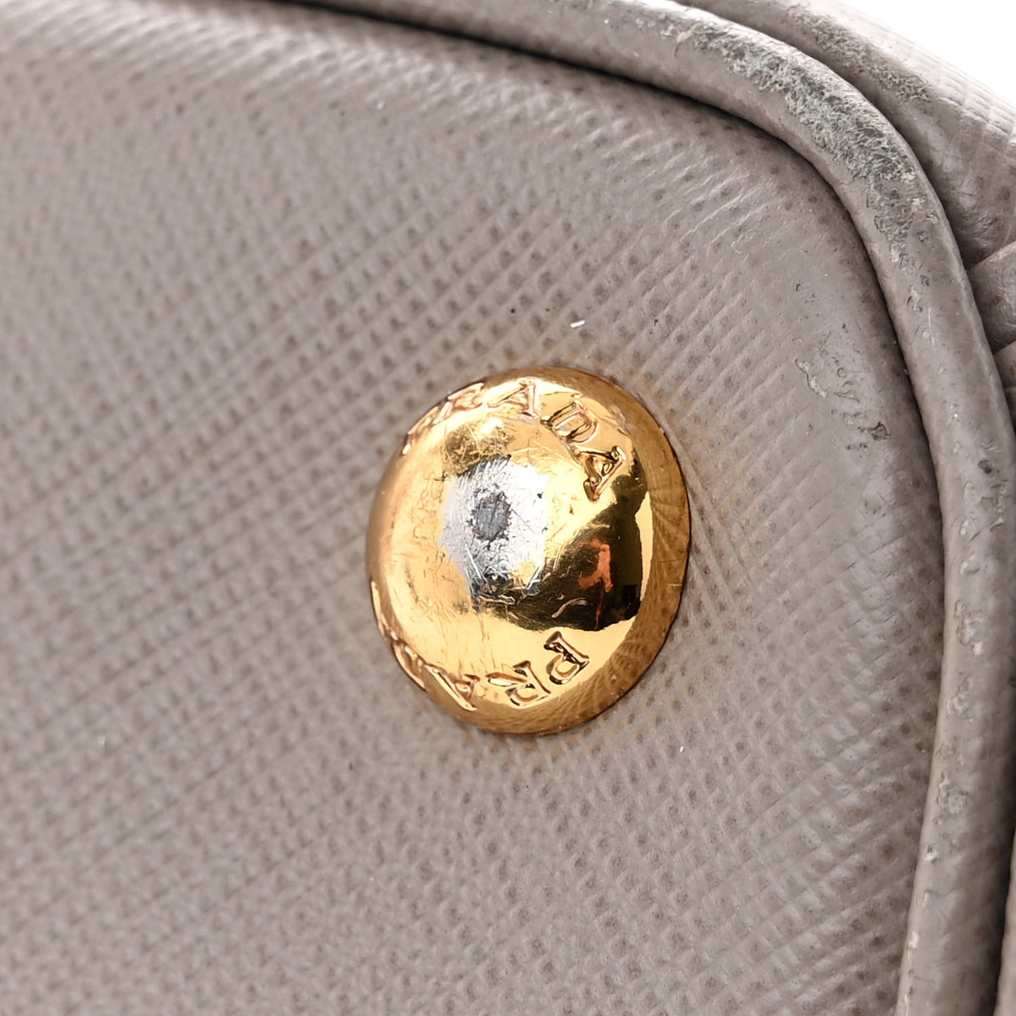 Saffiano Large Galleria Double Zip Tote Argilla