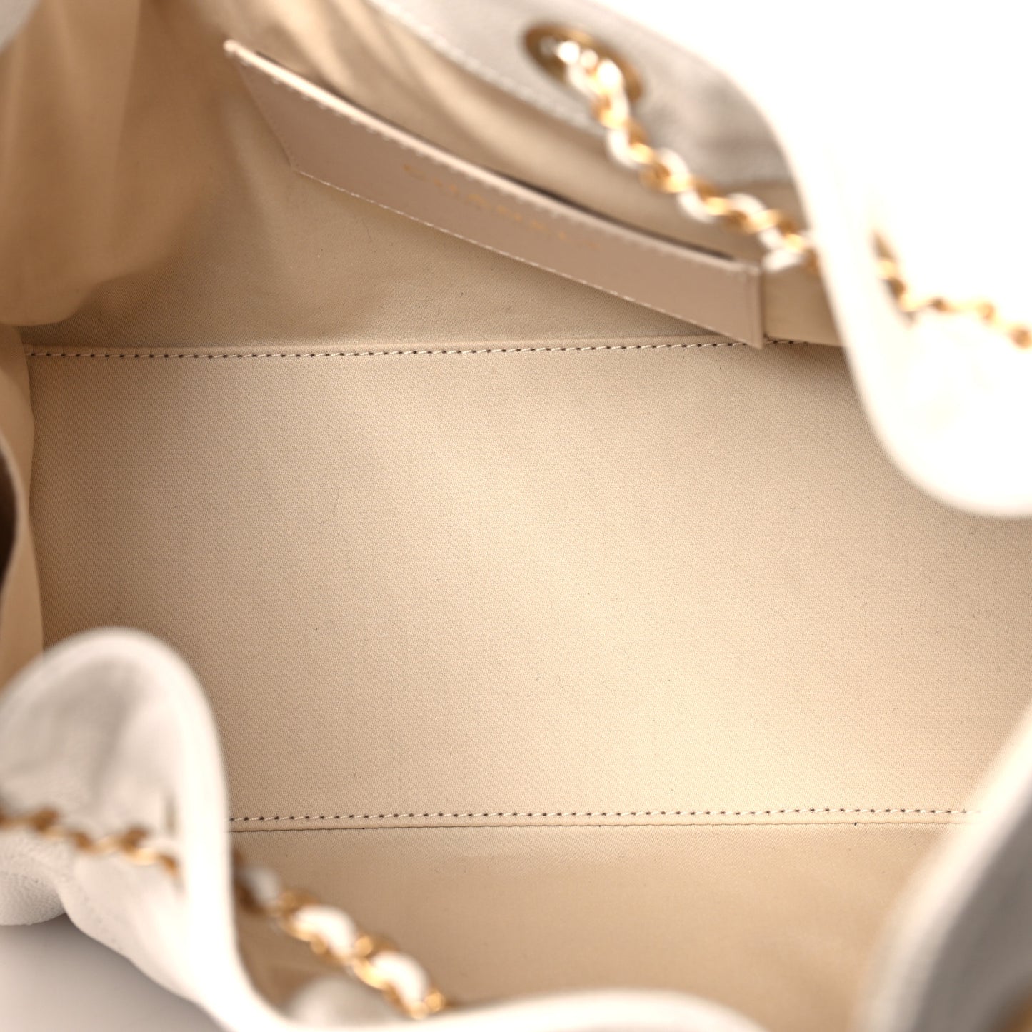 Caviar Quilted Small Chanel 25 Handbag White
