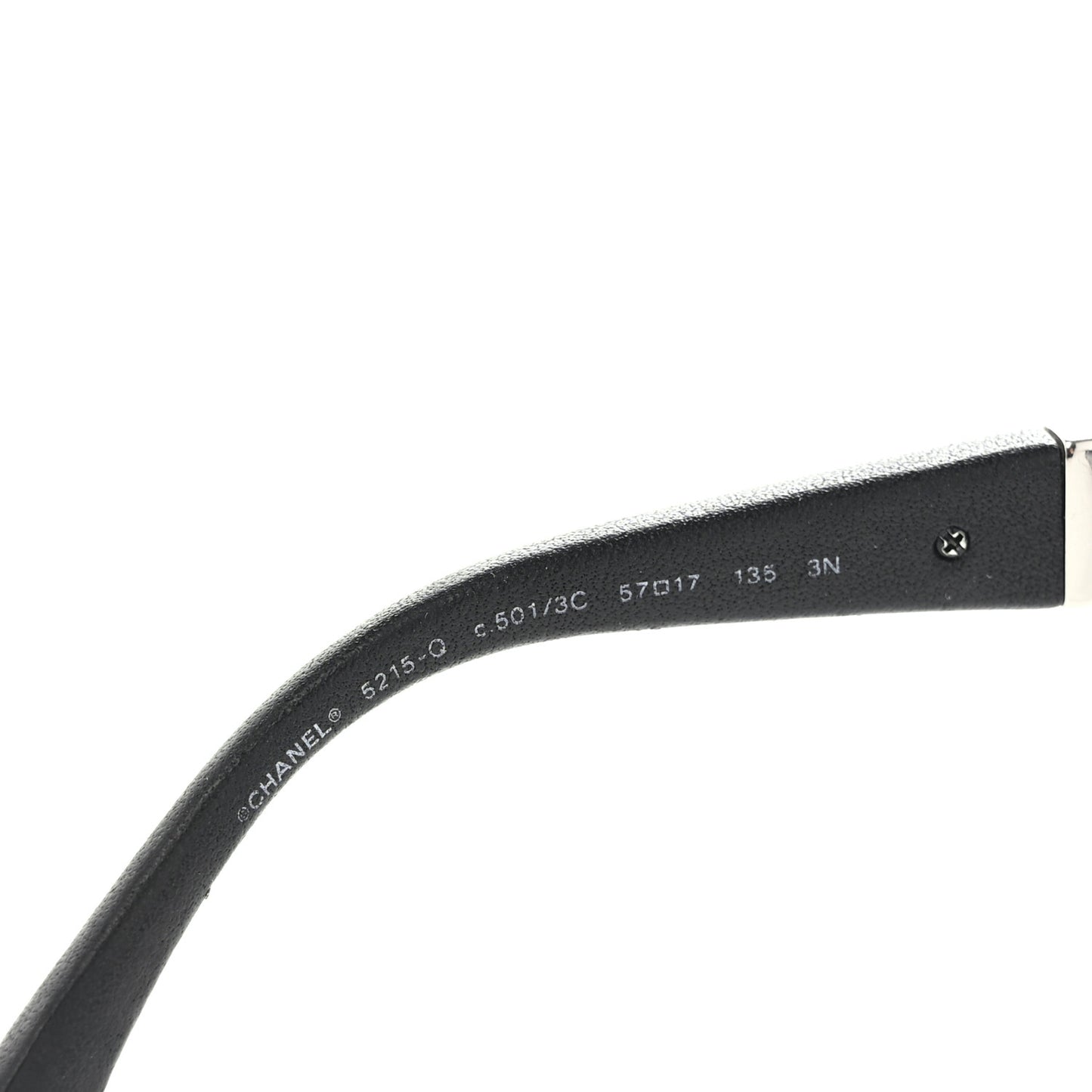 Cat Eye Chain Sunglasses 5215-Q Black