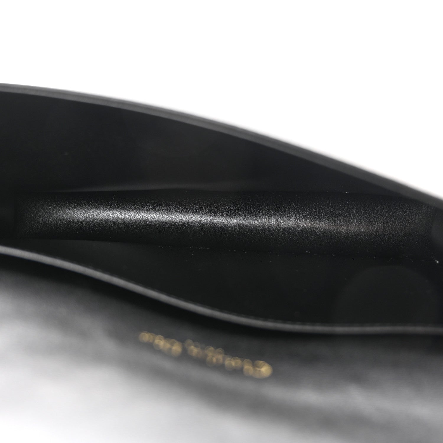 Christian Dior Lambskin Cannage Lady Dior Pouch Black 6 of 12