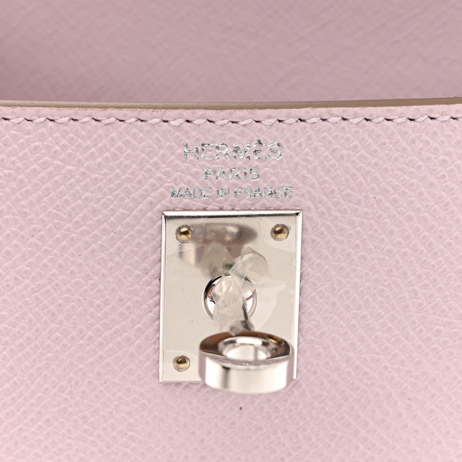 Hermes Epsom Kelly Sellier 25 Mauve Pale 6 of 11