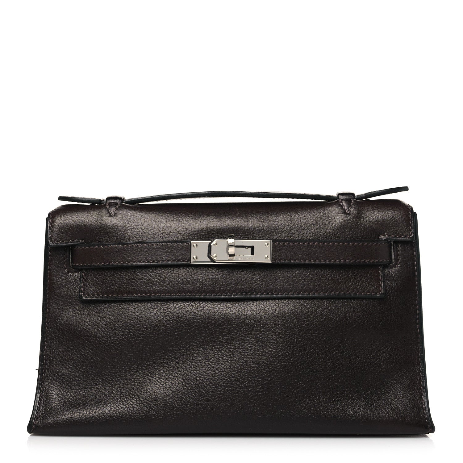 Hermes Evergrain Kelly Pochette Clutch Ebene 1 of 9