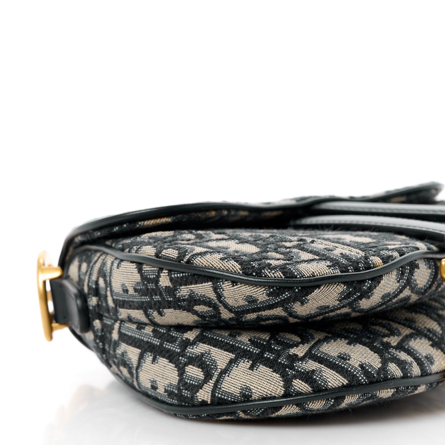Oblique Mini Saddle Bag Blue