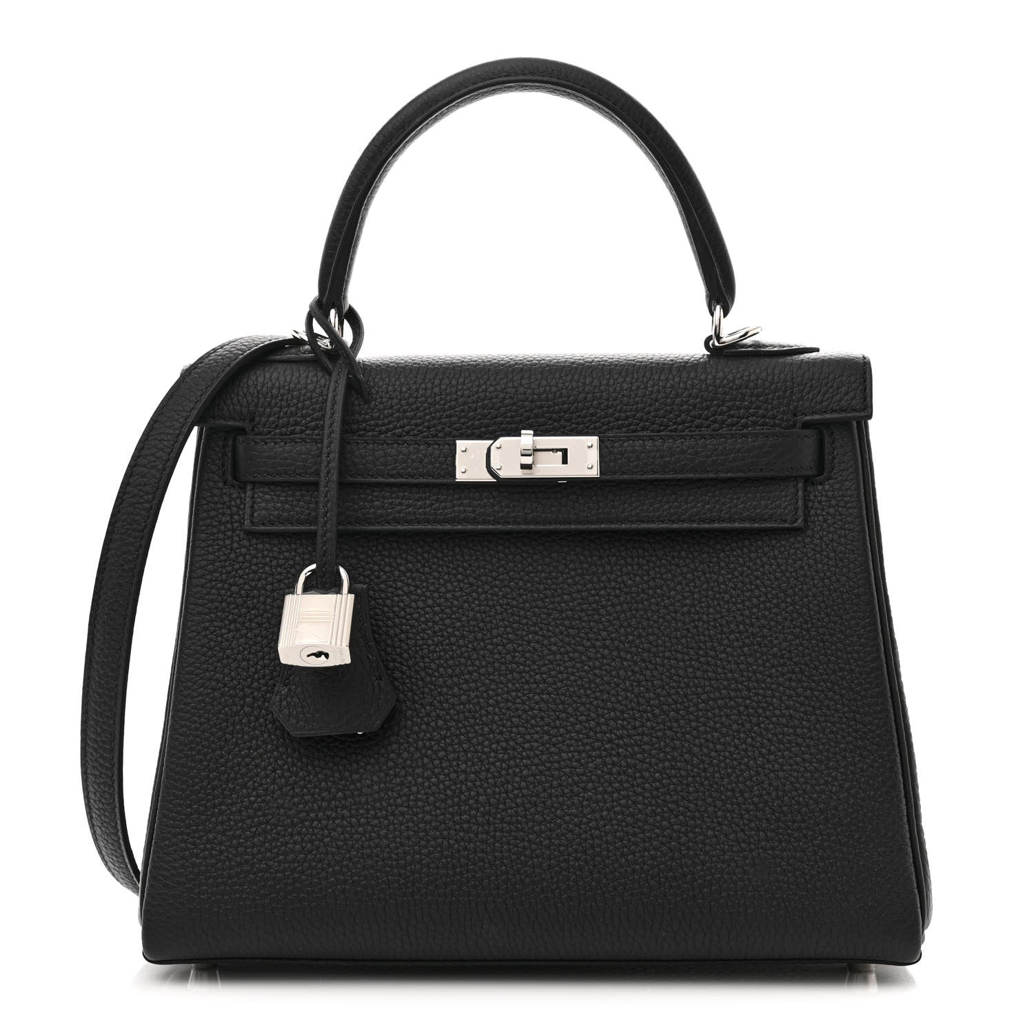 Hermes Togo Kelly Retourne 25 Black 1 of 10