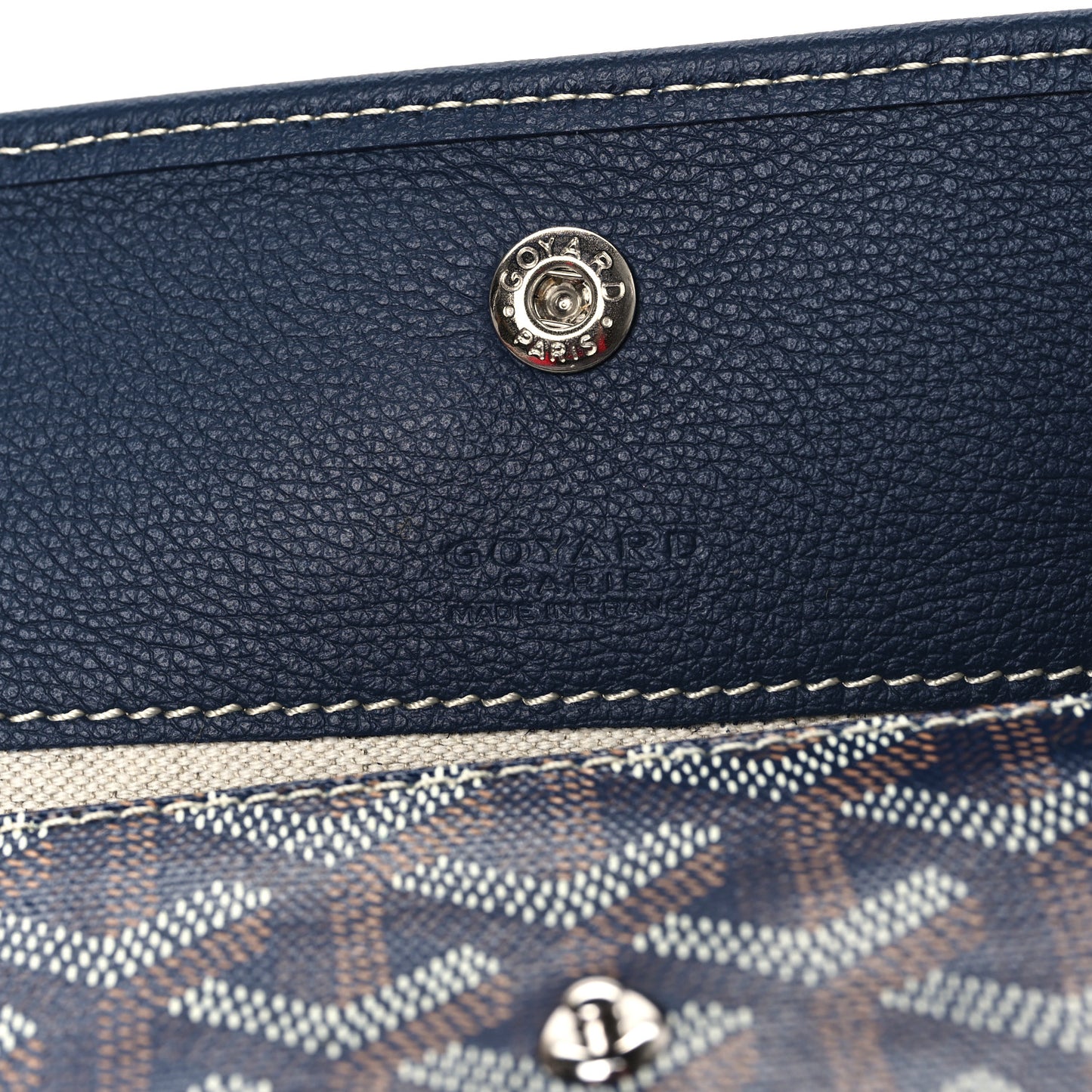Goyardine Saint Louis PM Navy