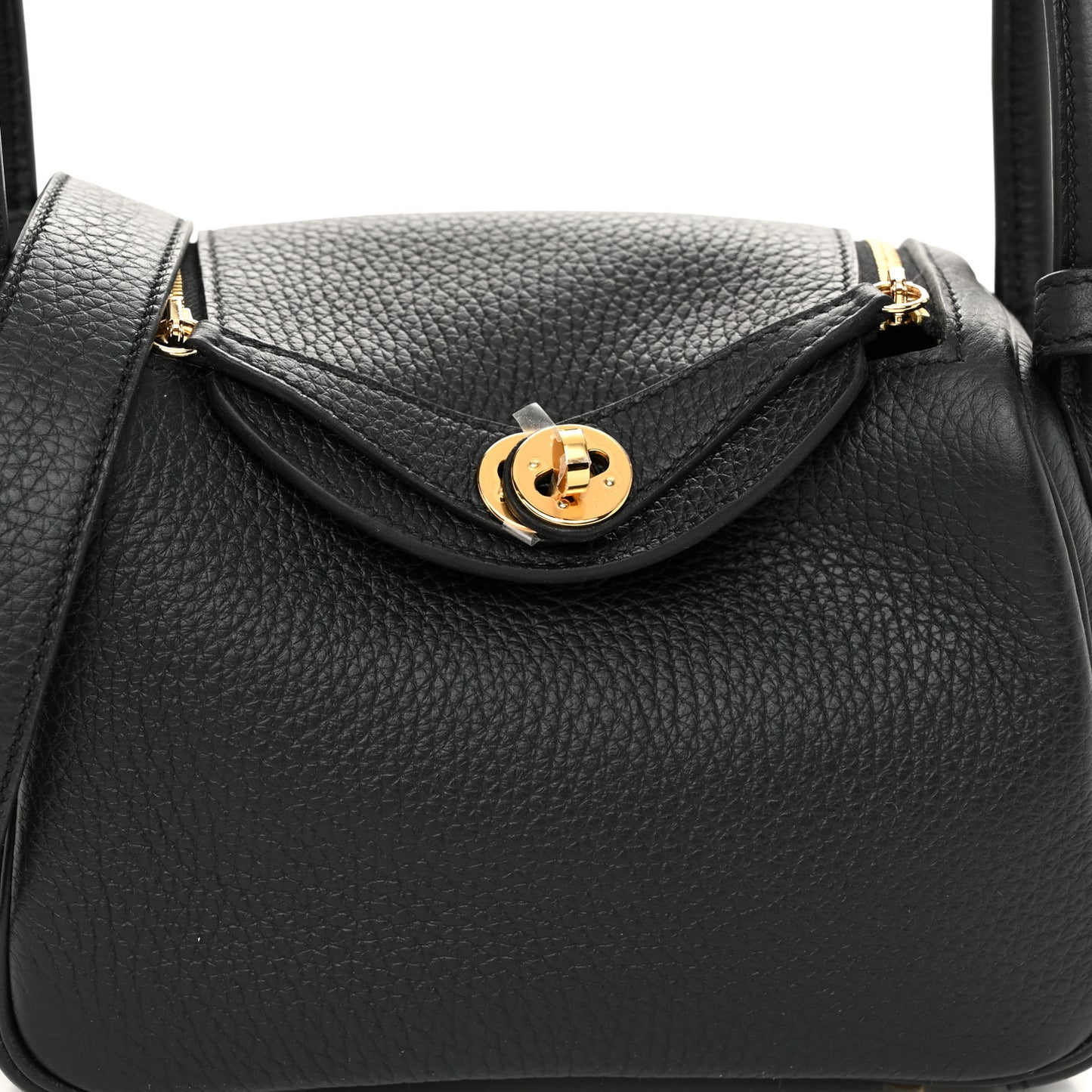 Taurillon Clemence Mini Lindy 20 Black