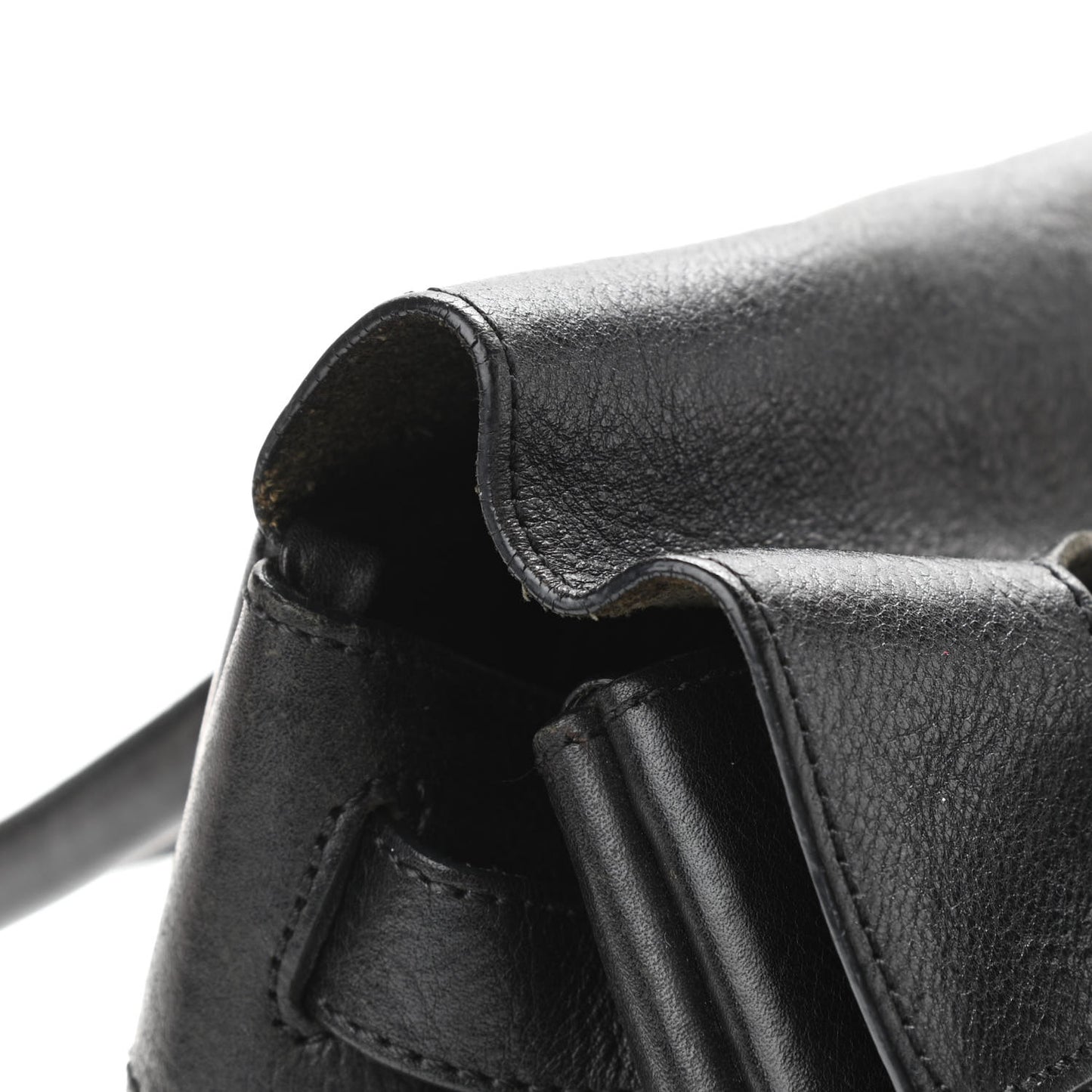 Natural Leather Small Bayswater Black