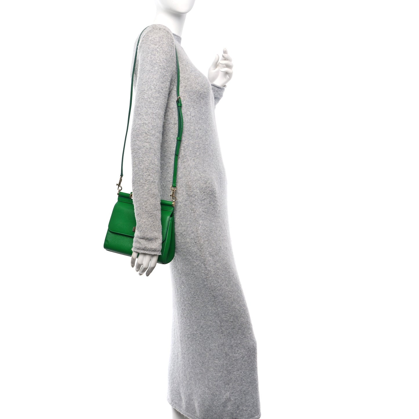 Dauphine Small Miss Sicily Satchel Green