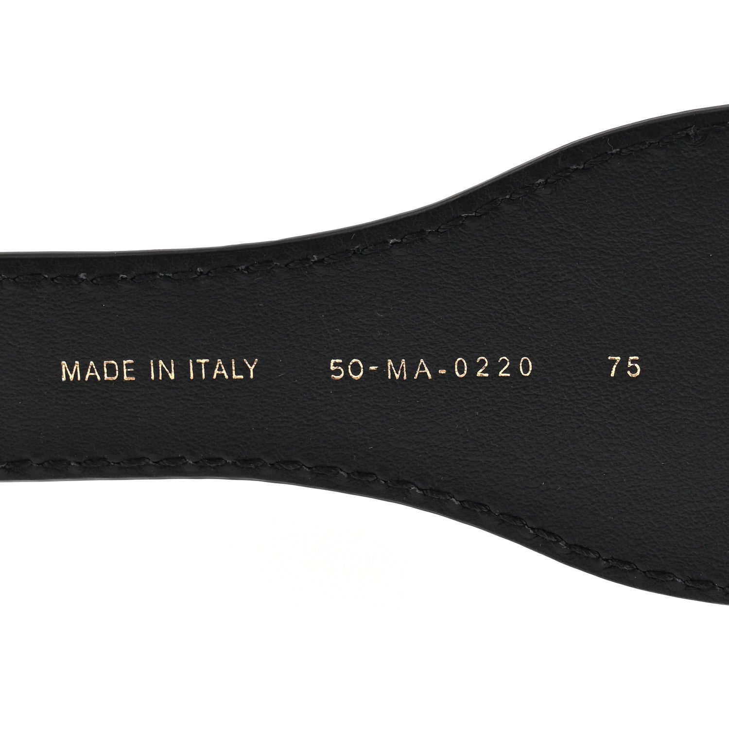 Christian Dior Canvas Embroidered Large Book Belt 75 30 Bleu 4 of 4