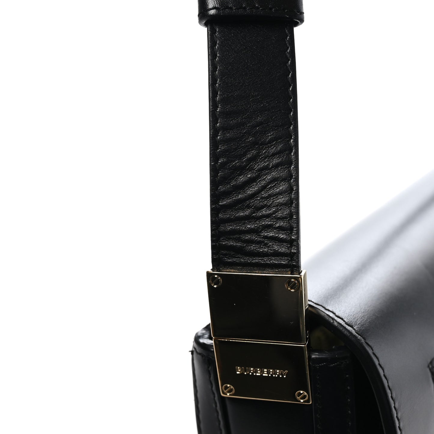 Calfskin Small Olympia Shoulder Bag Black