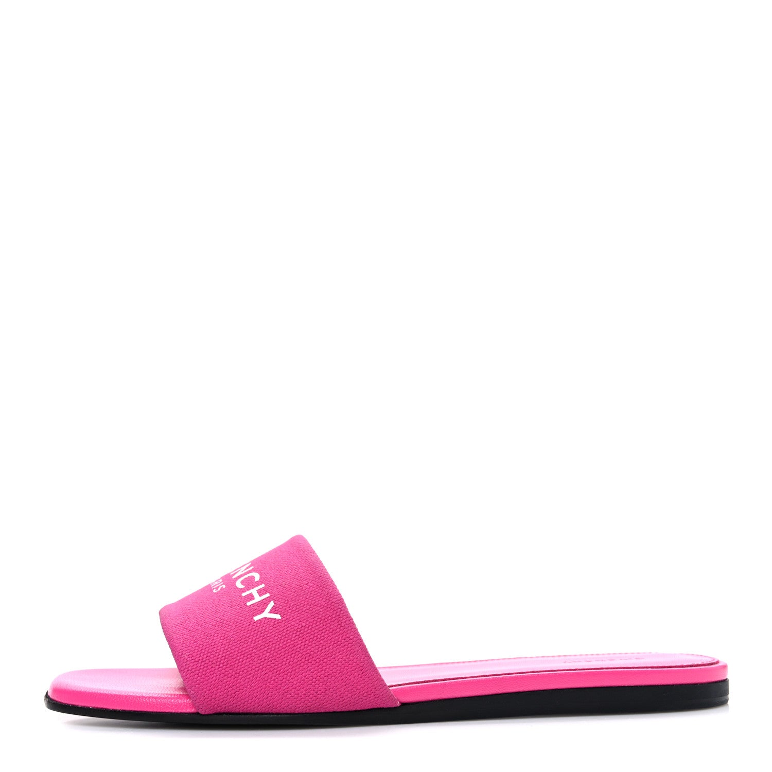 Givenchy Canvas 4G Logo Mule Sandals 36 Neon Pink 1791019