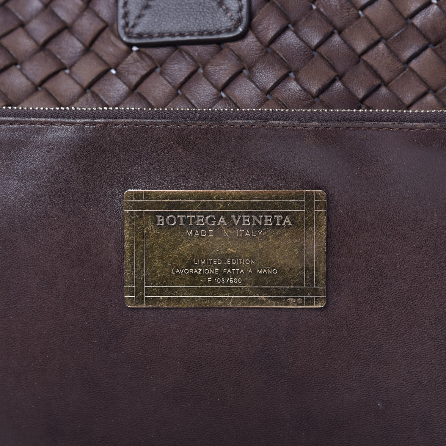 Bottega Veneta Nappa Intrecciato Cabat Ebano 8 of 9